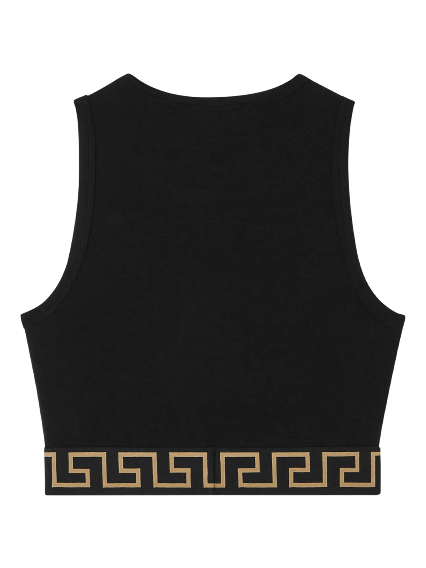 Greca Border cropped top