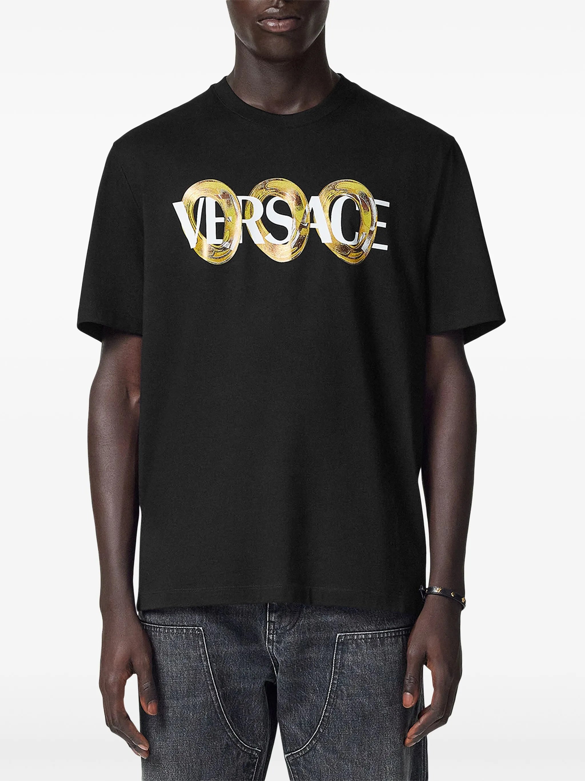 Maxi Chain logo-print T-shirt
