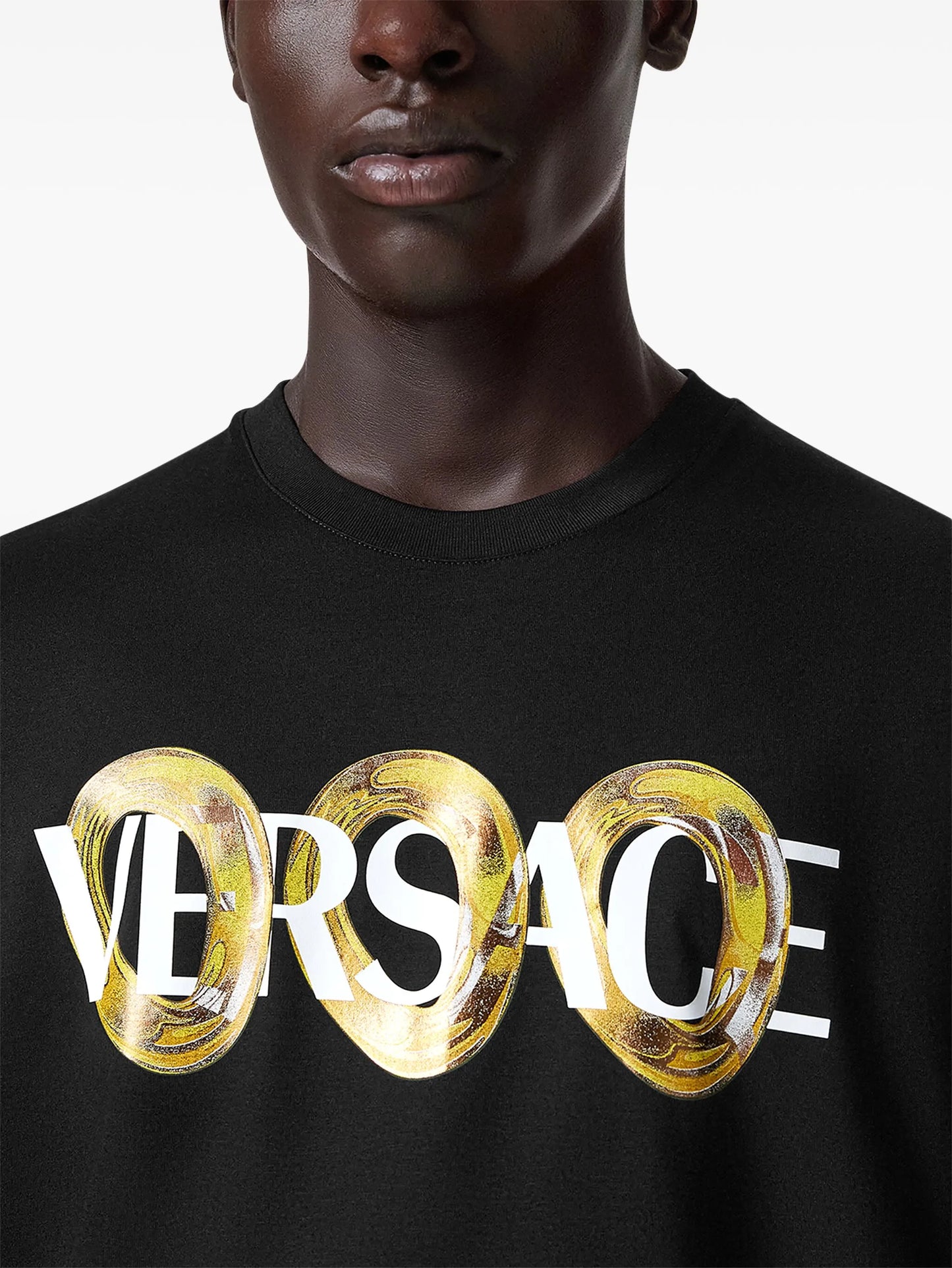 Maxi Chain logo-print T-shirt