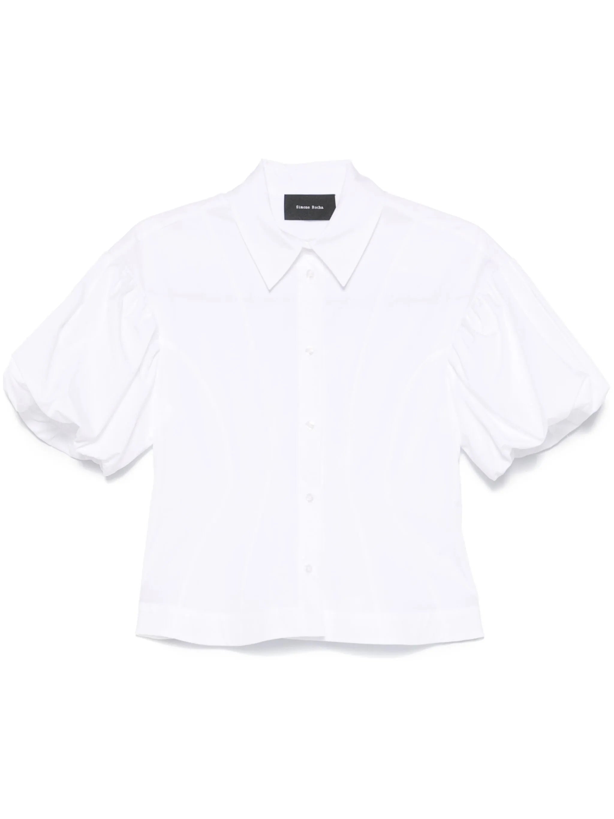 short puff sleeves shirt