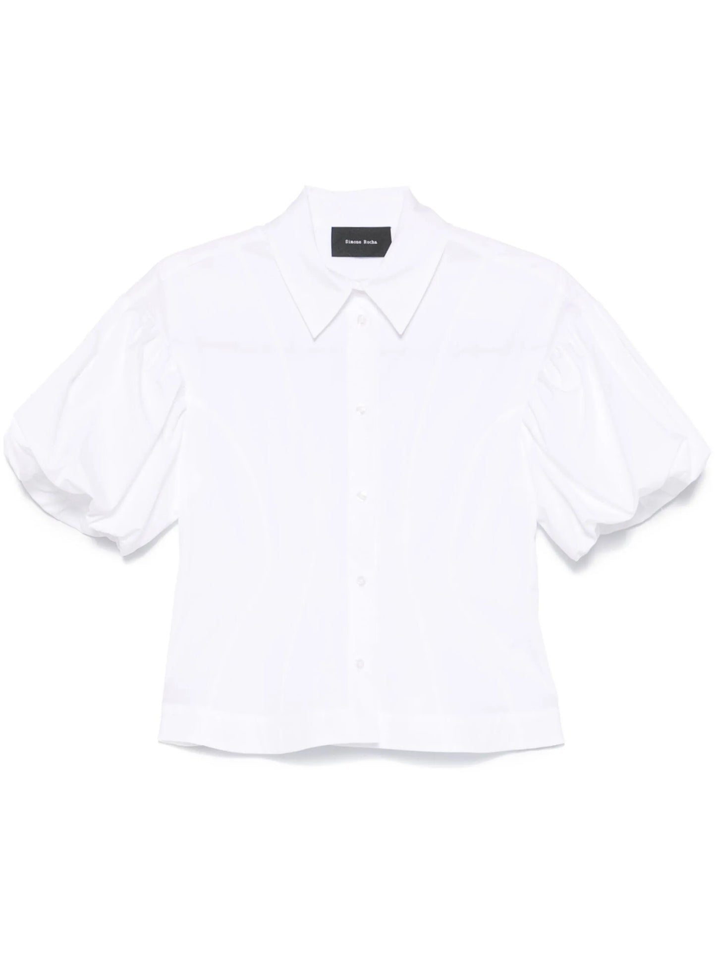 short puff sleeves shirt