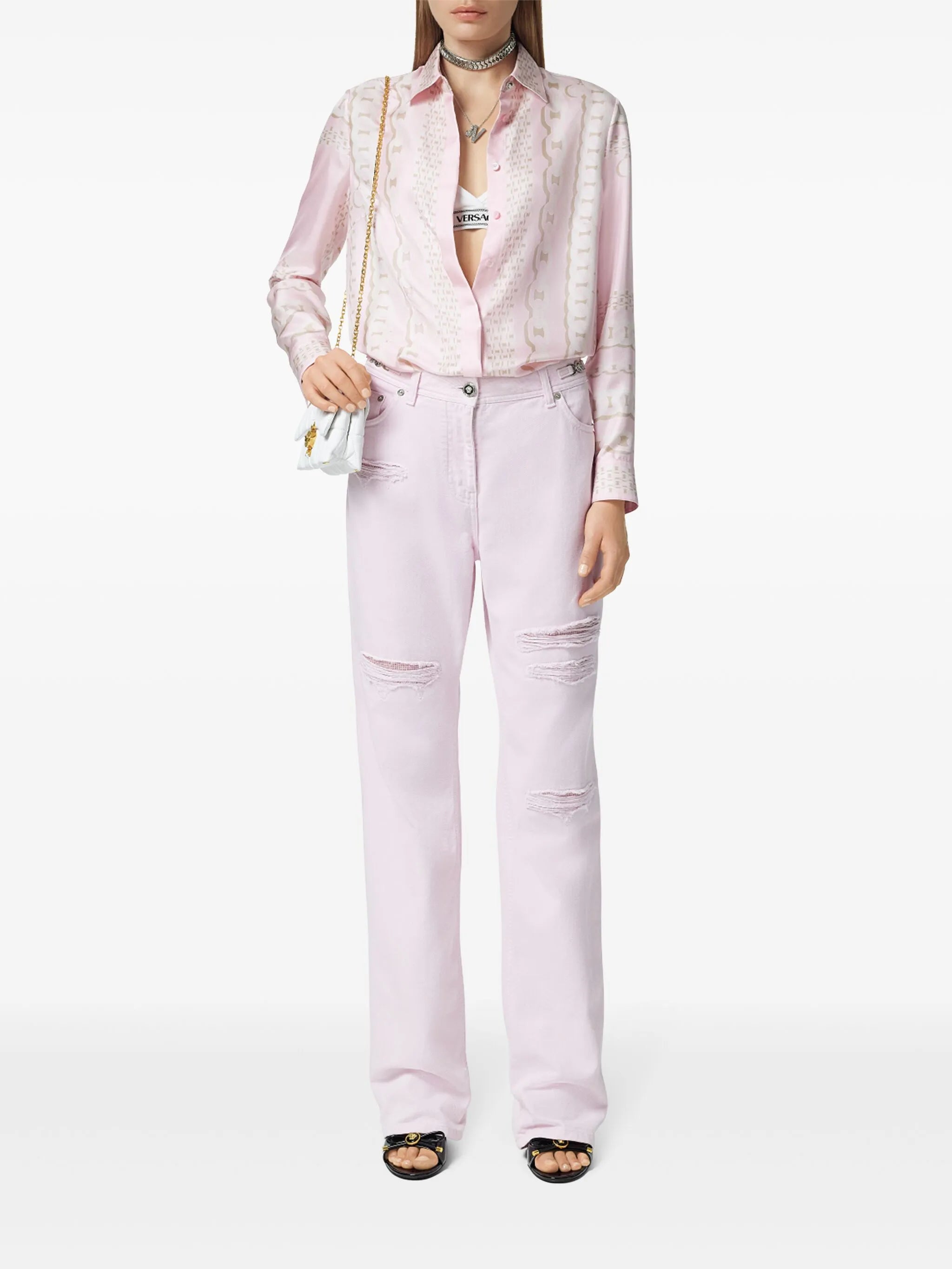 Treasure silk shirt