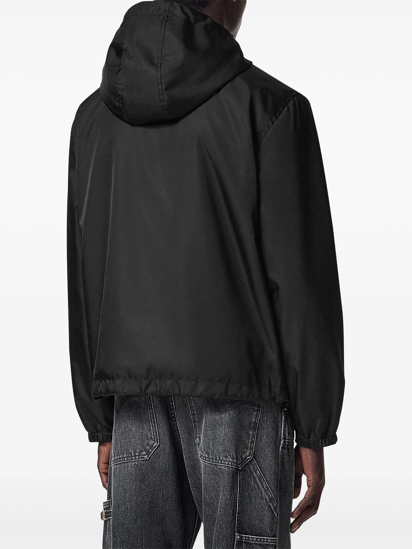 zip-up windbreaker