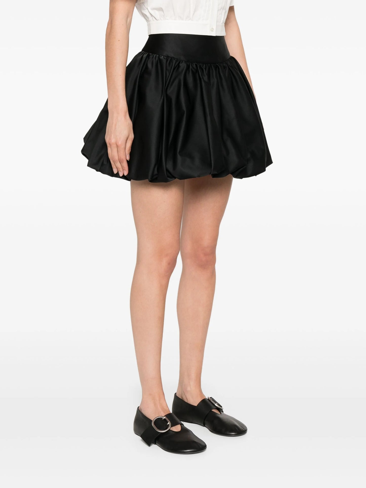 bubble mini skirt