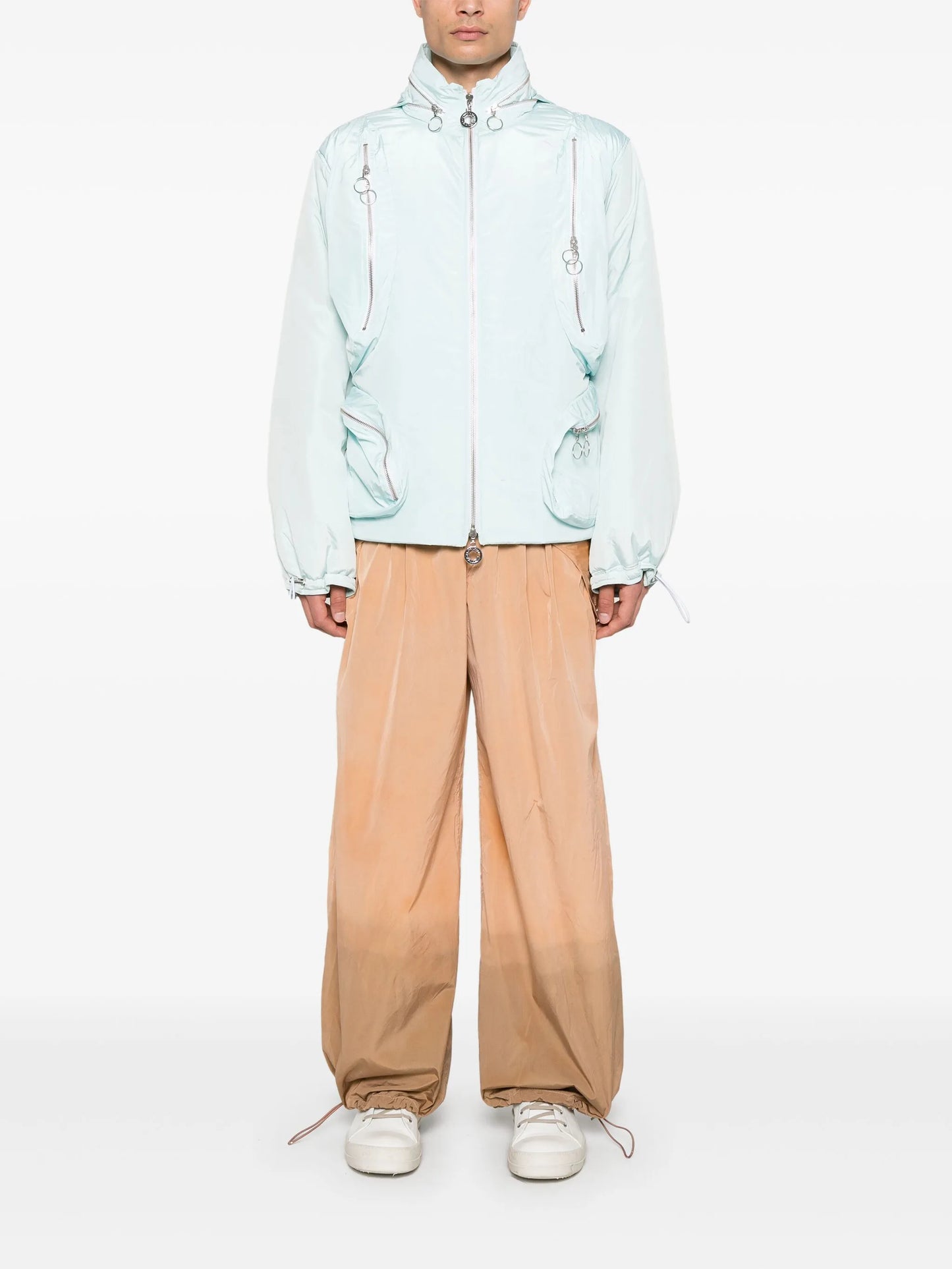 multi-pocket padded jacket