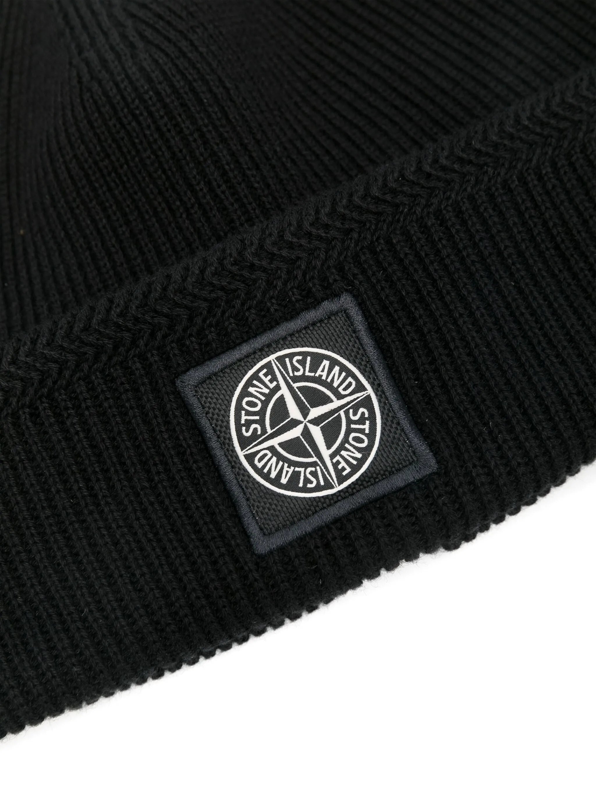 Compass-patch beanie