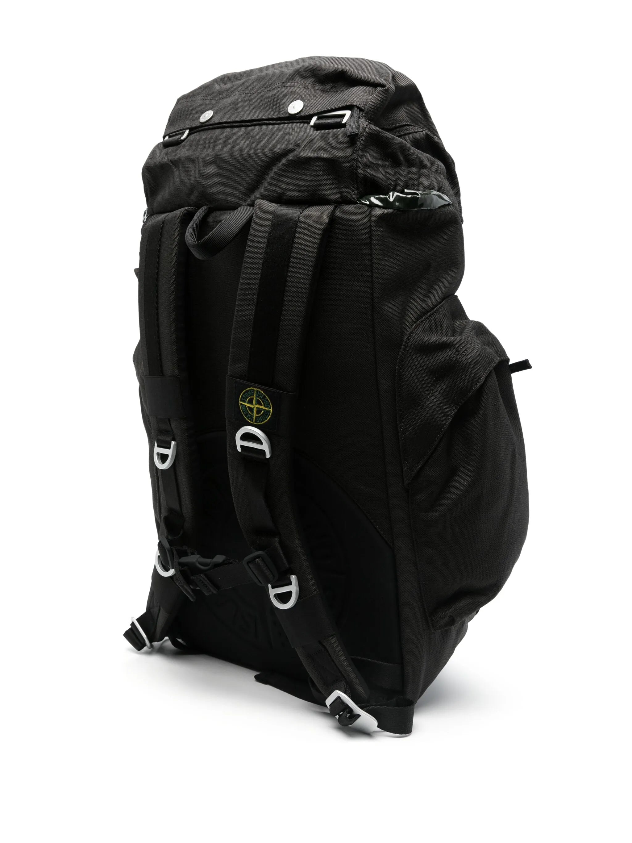 foldover-top canvas backpack