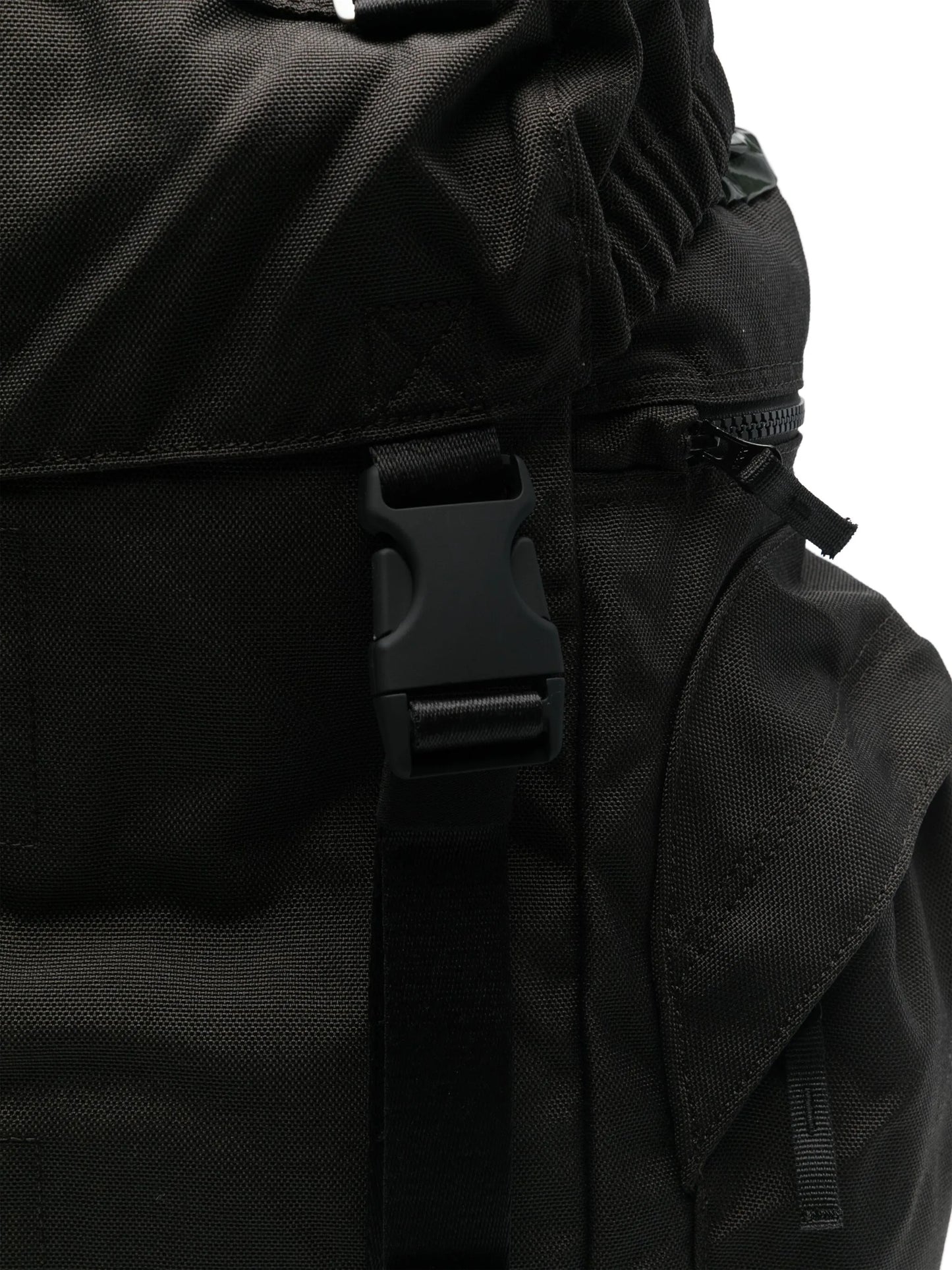 foldover-top canvas backpack