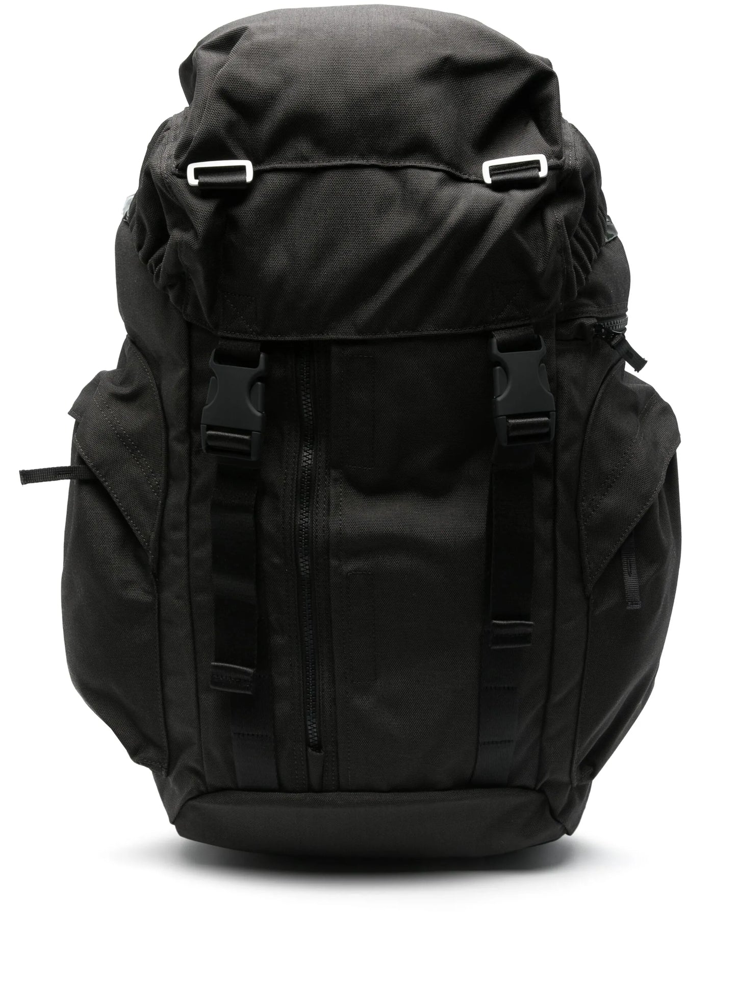 foldover-top canvas backpack