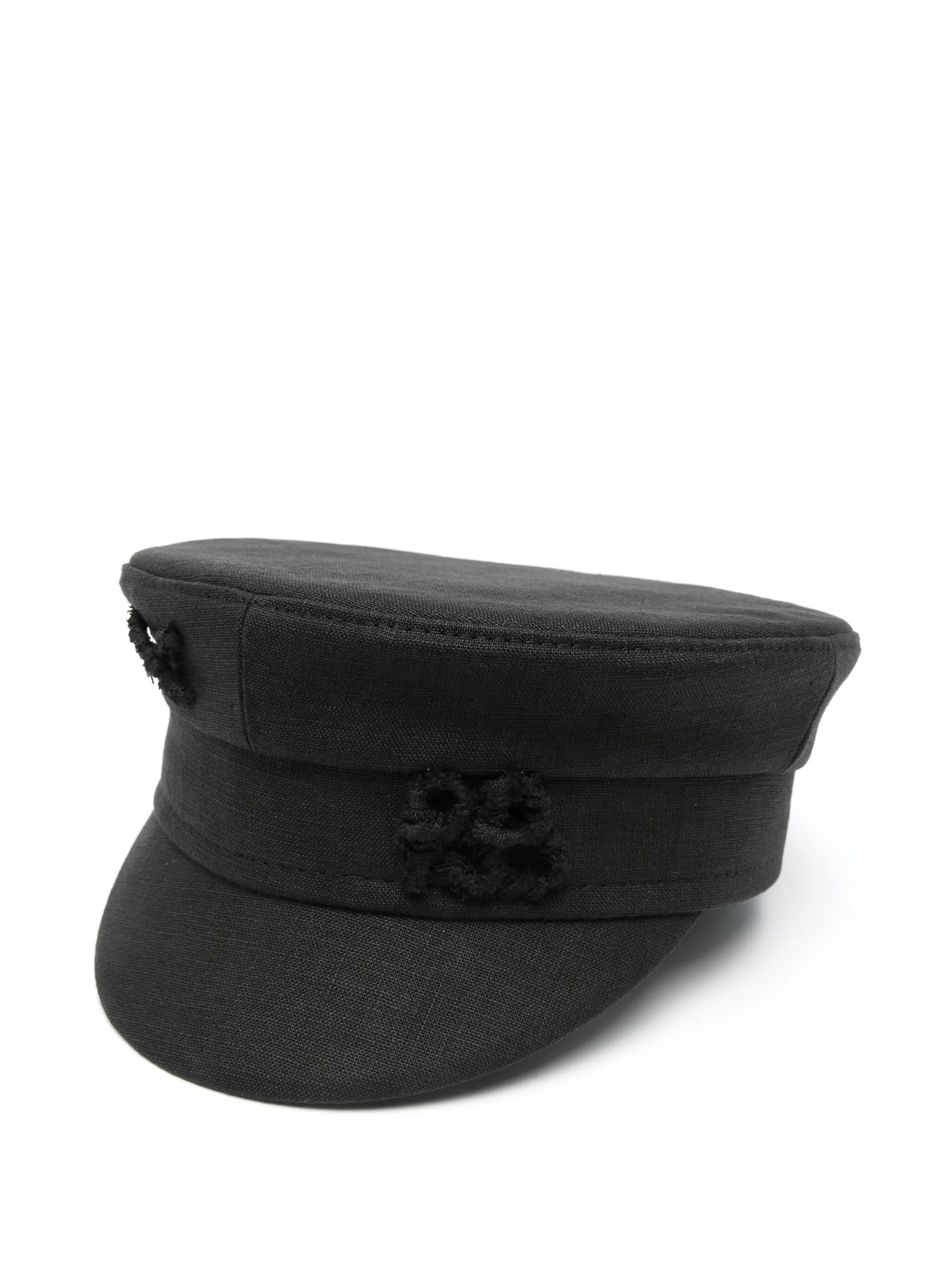 linen baker boy hat