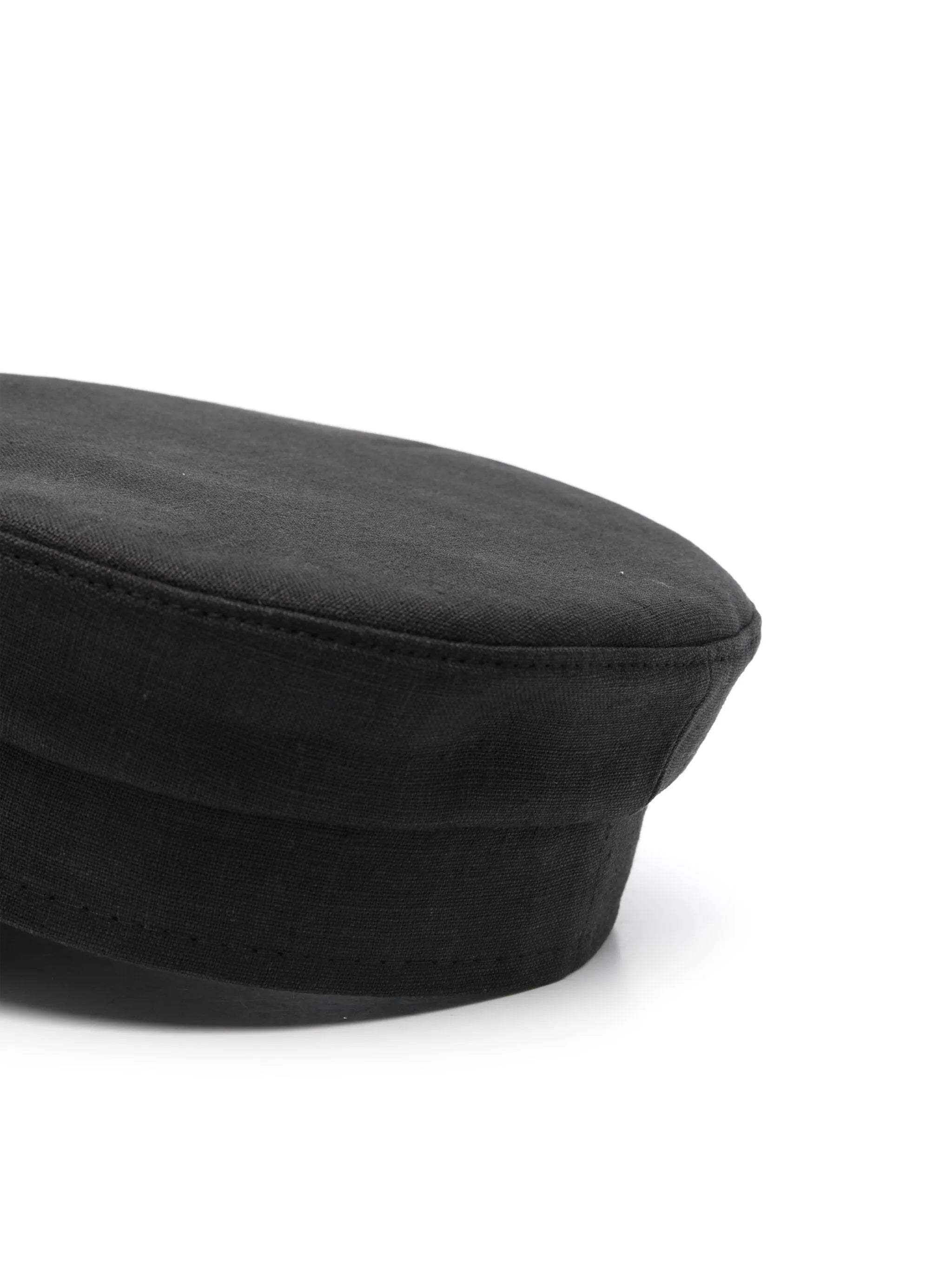 linen baker boy hat