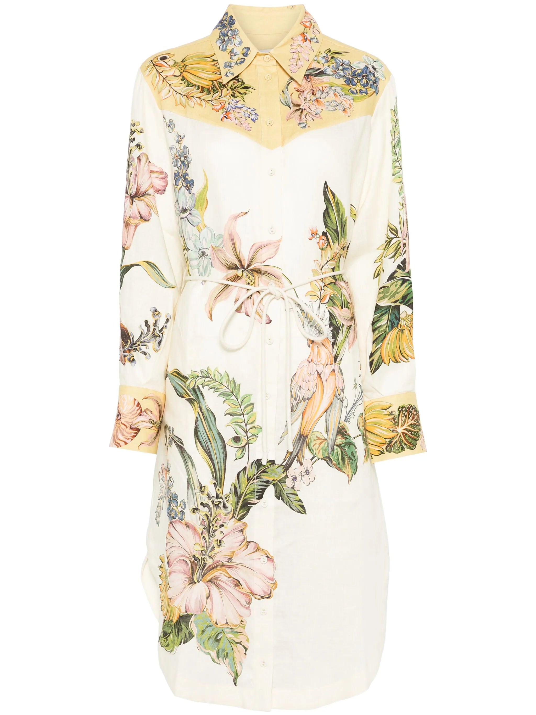 Oleander midi dress