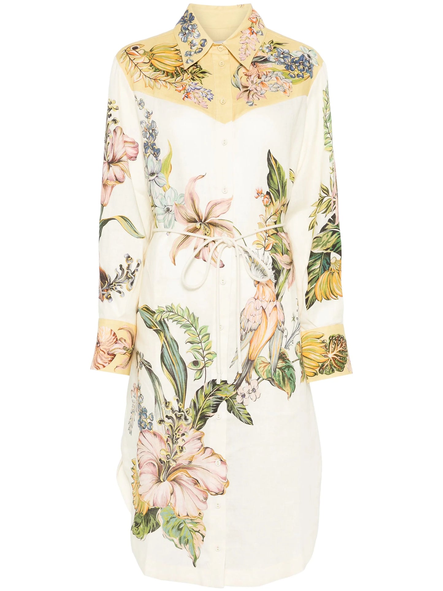 Oleander midi dress