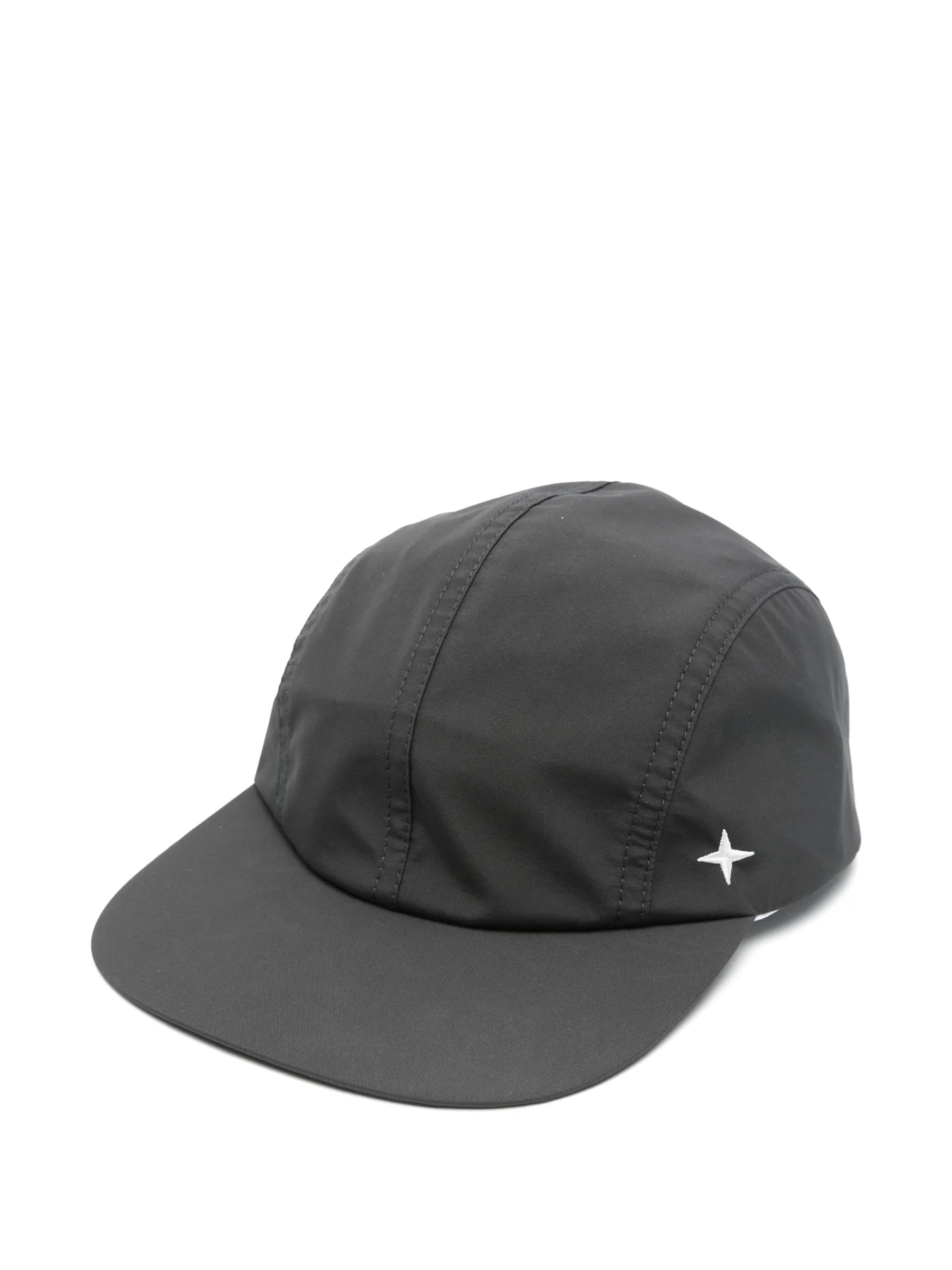 logo-embroidered cap