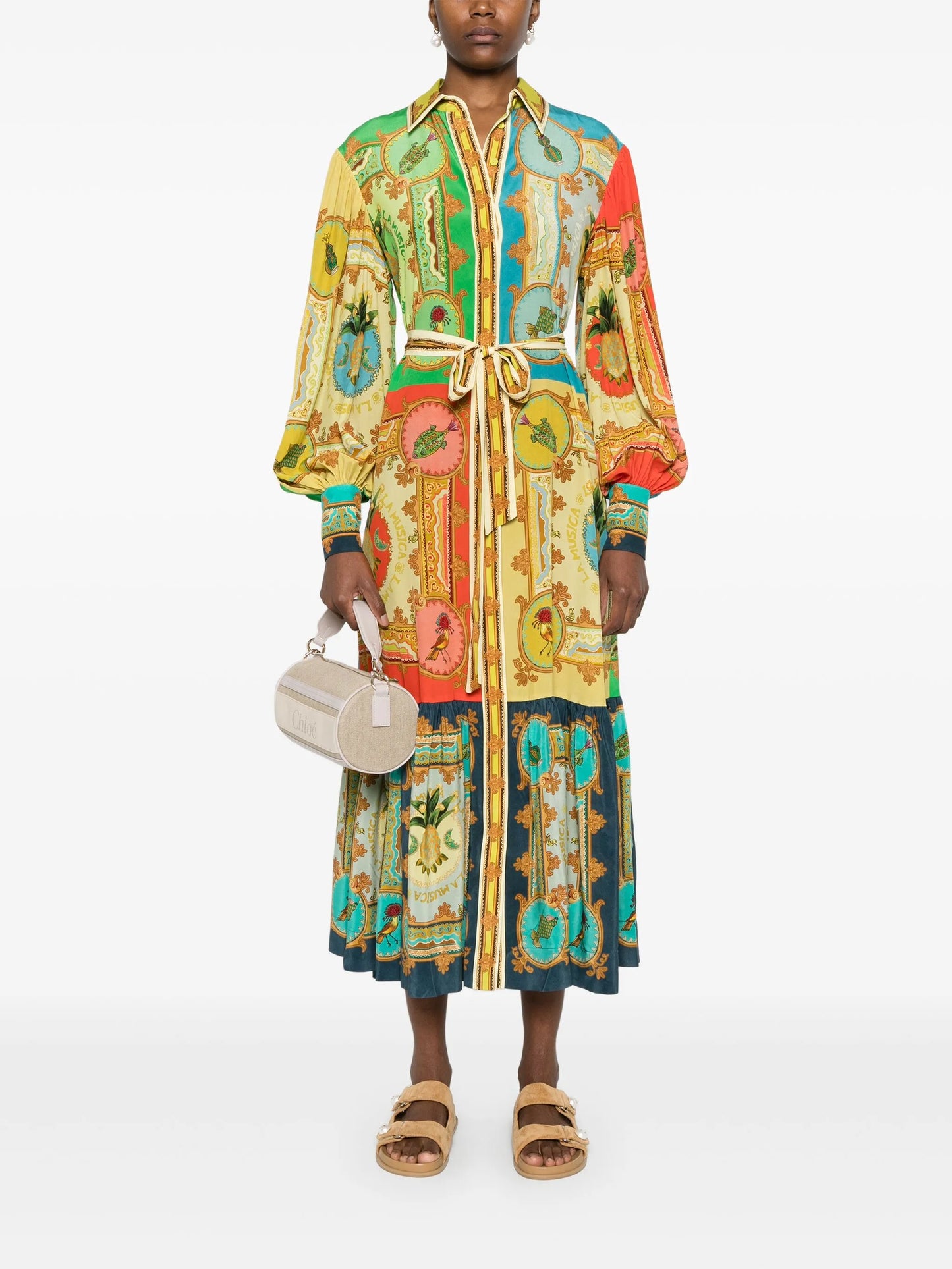 La Musica midi dress