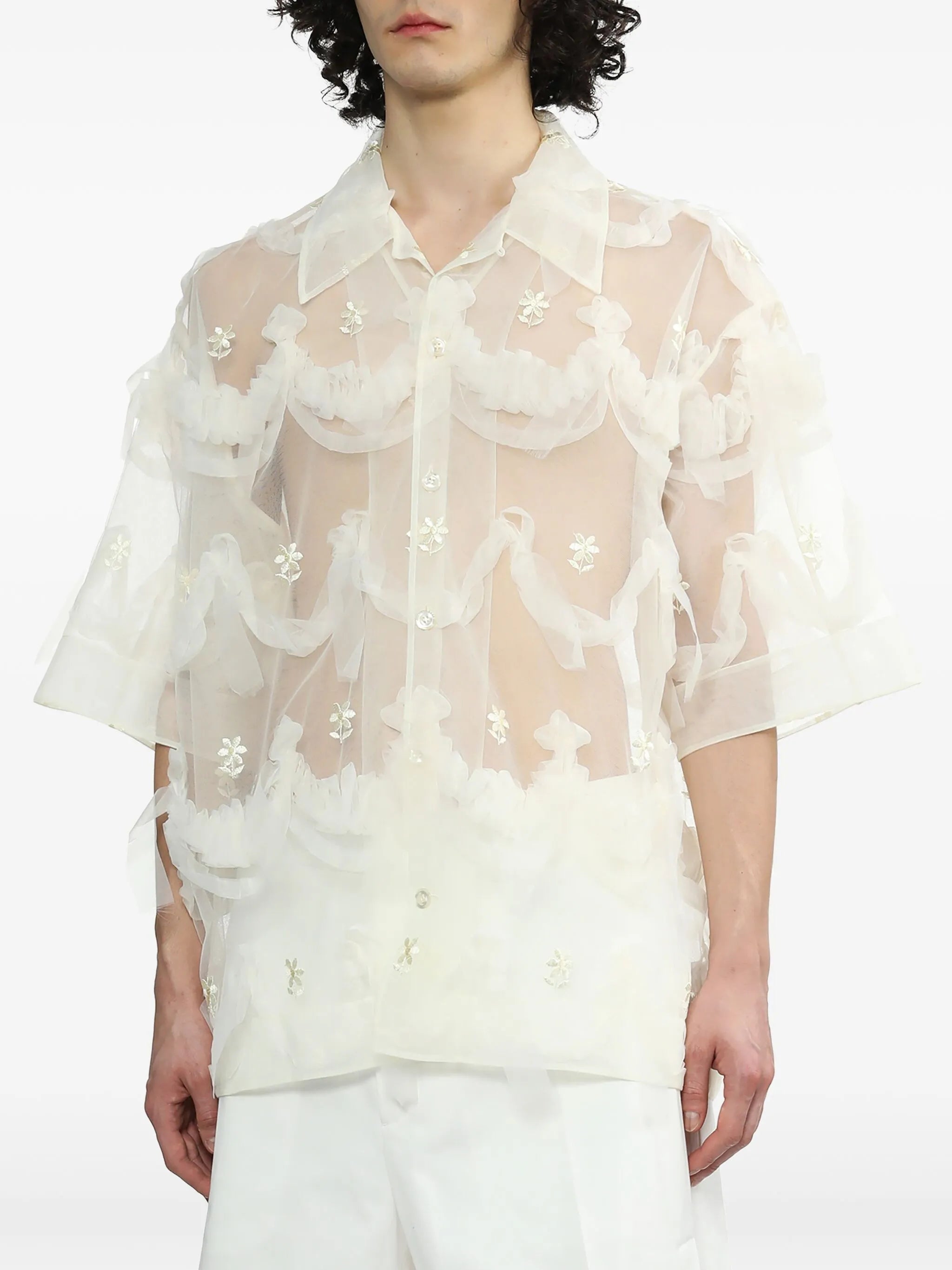 embroidered shirt