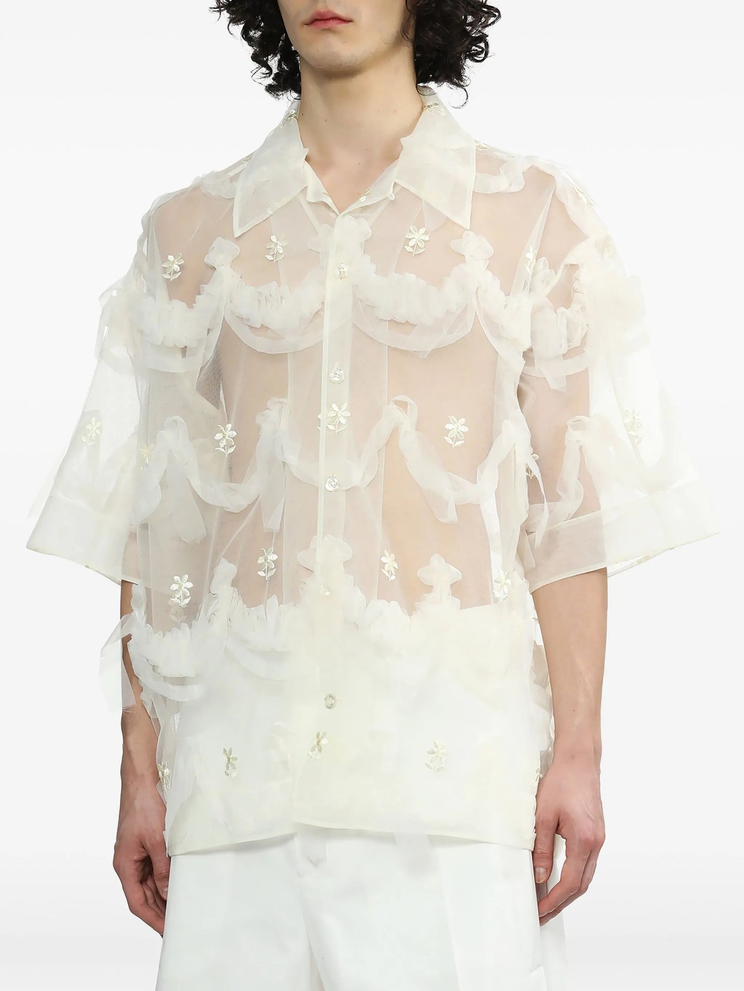 embroidered shirt