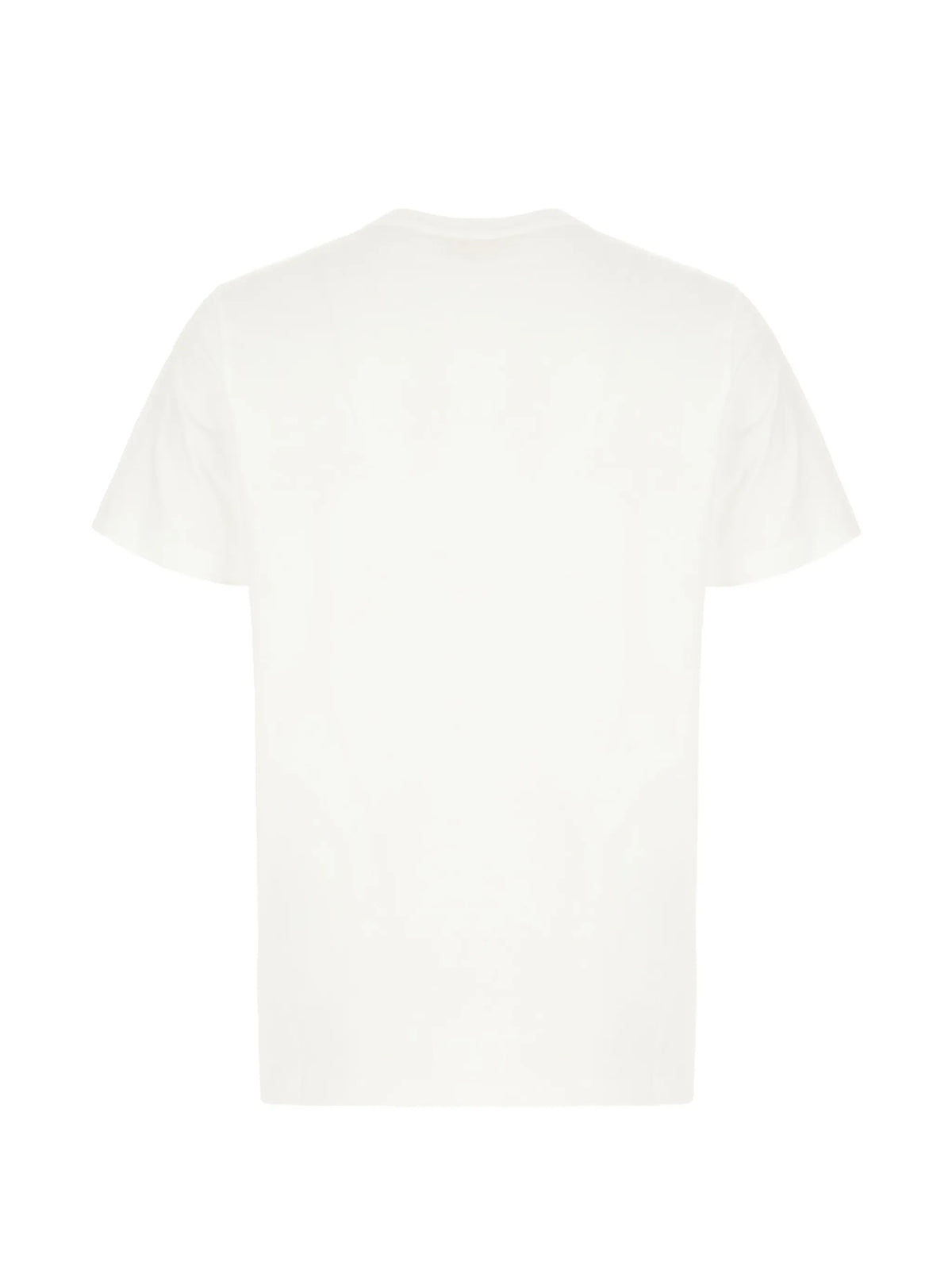 embroidered label T-shirt