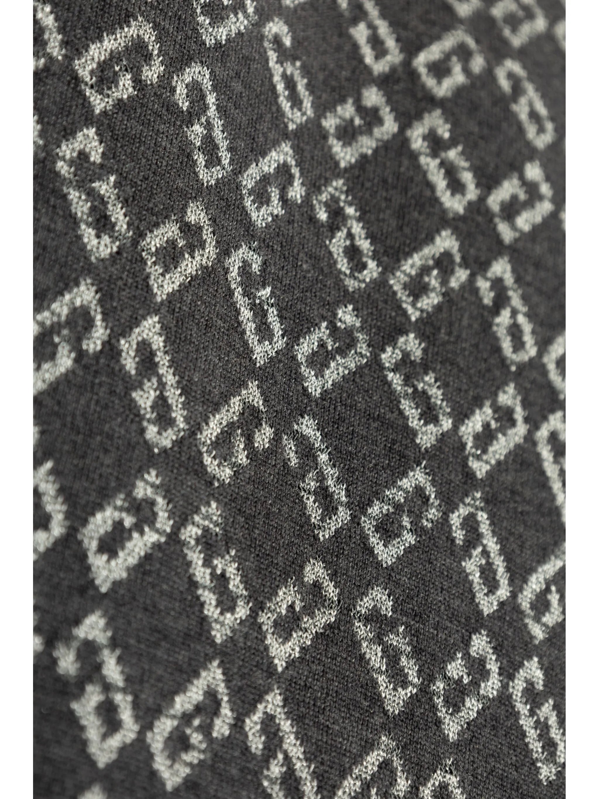 monogram-jacquard jumper