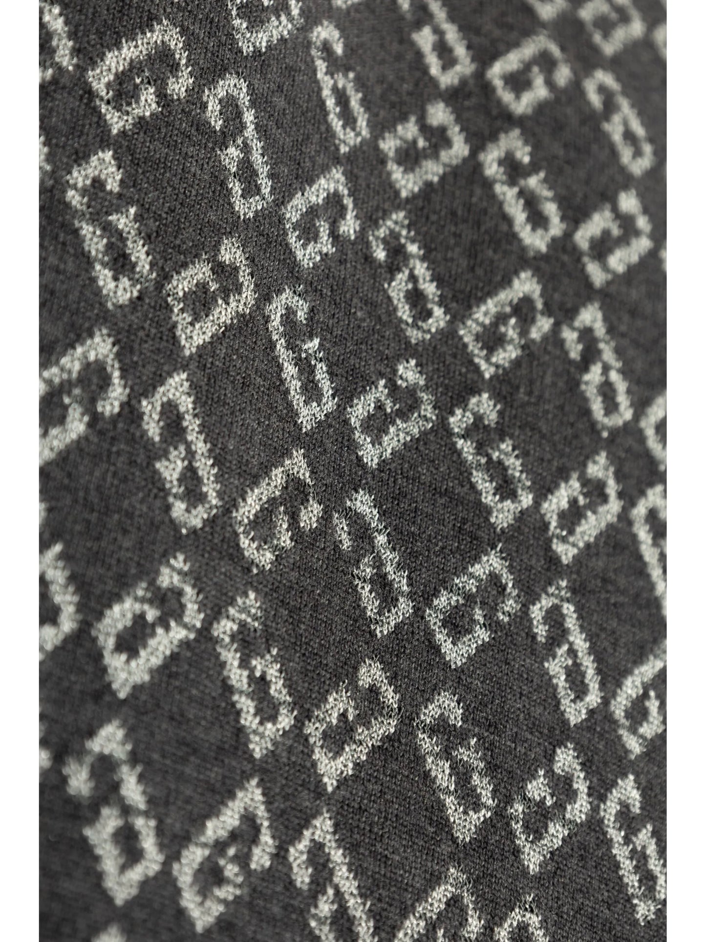monogram-jacquard jumper