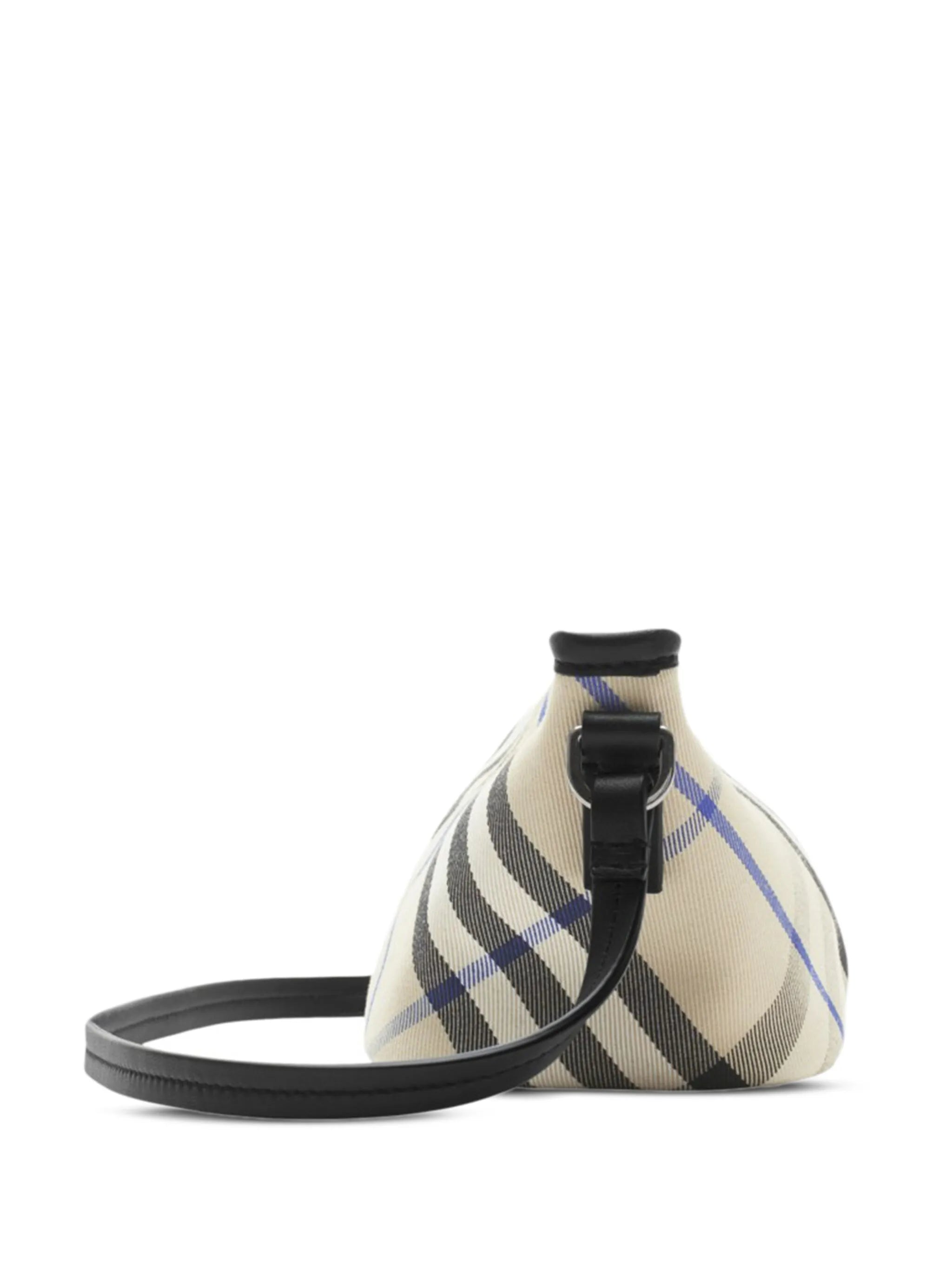 Vintage Check-pattern shoulder bag