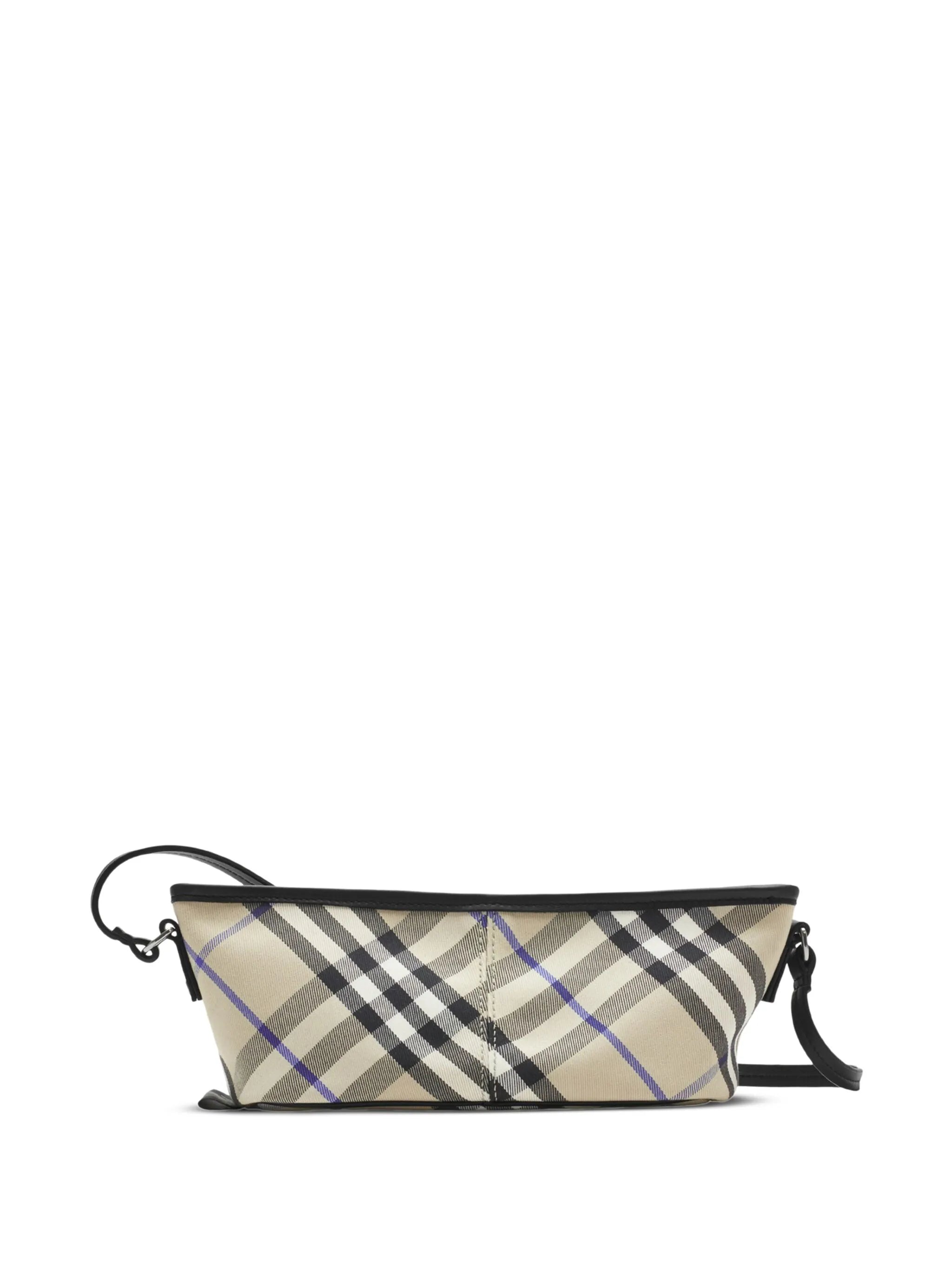 Vintage Check-pattern shoulder bag