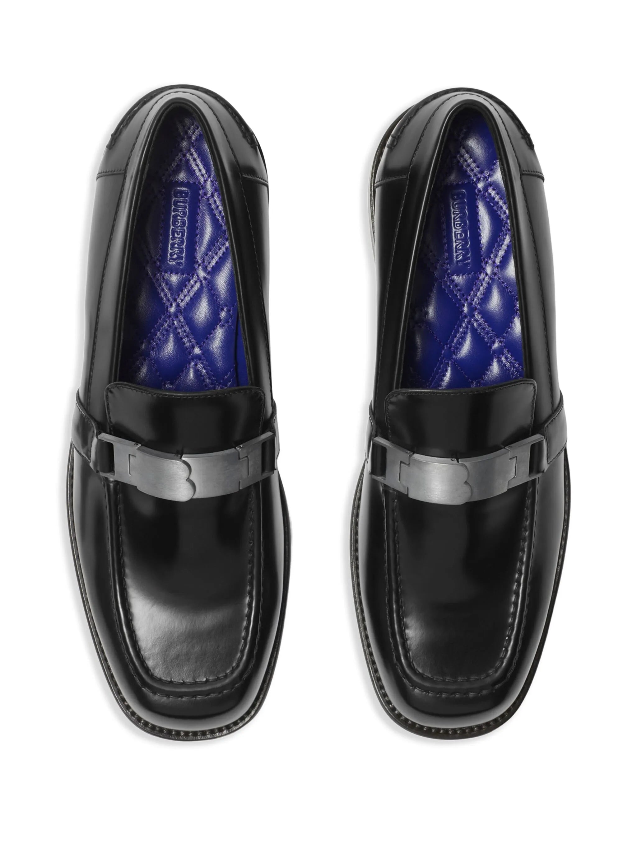 leather loafers