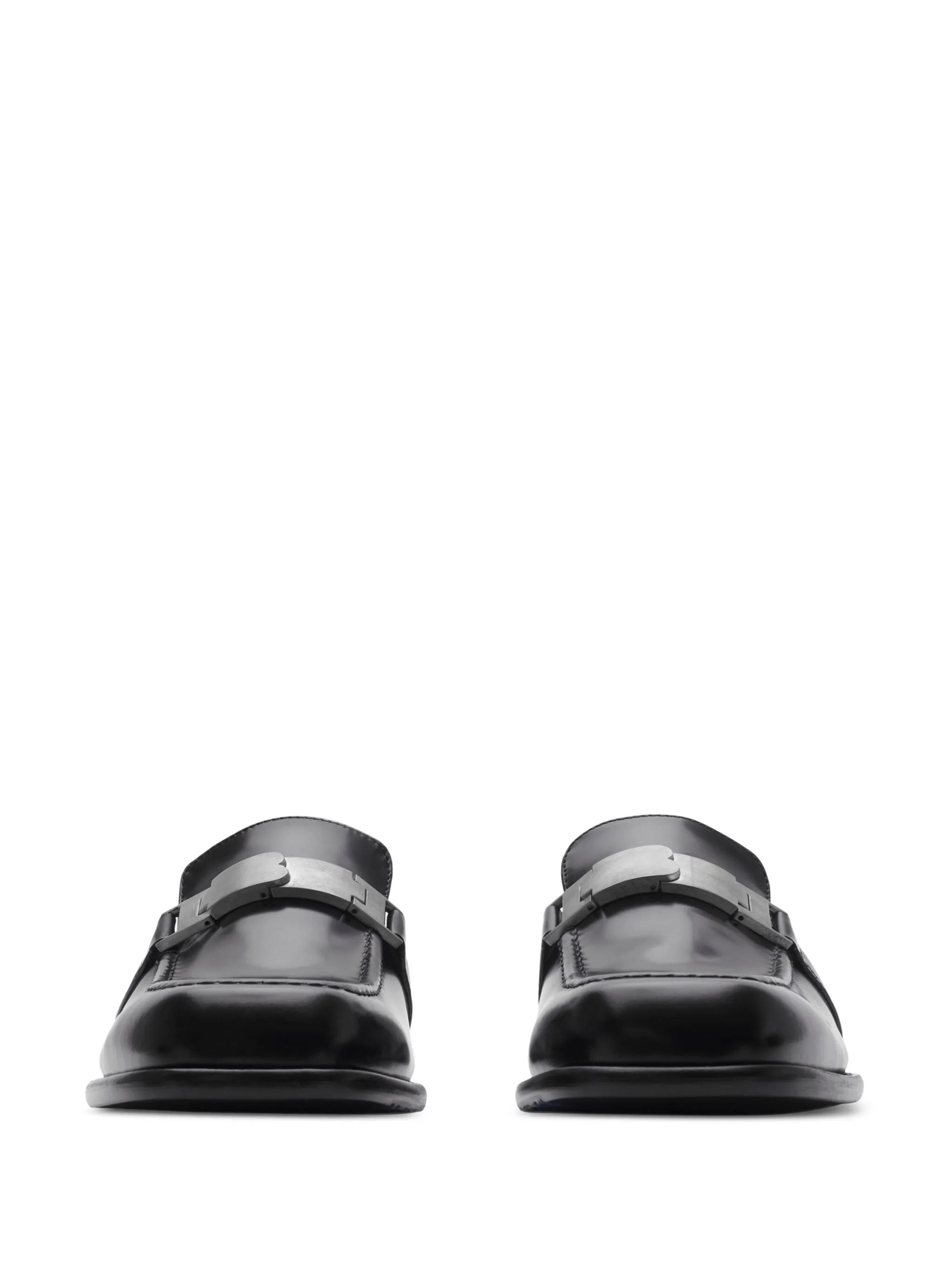 leather loafers