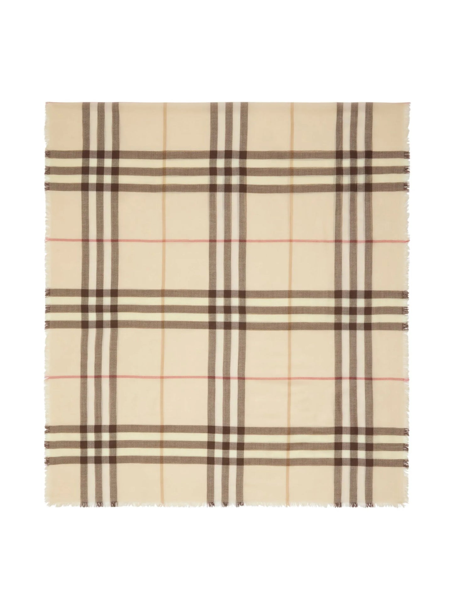 checked scarf