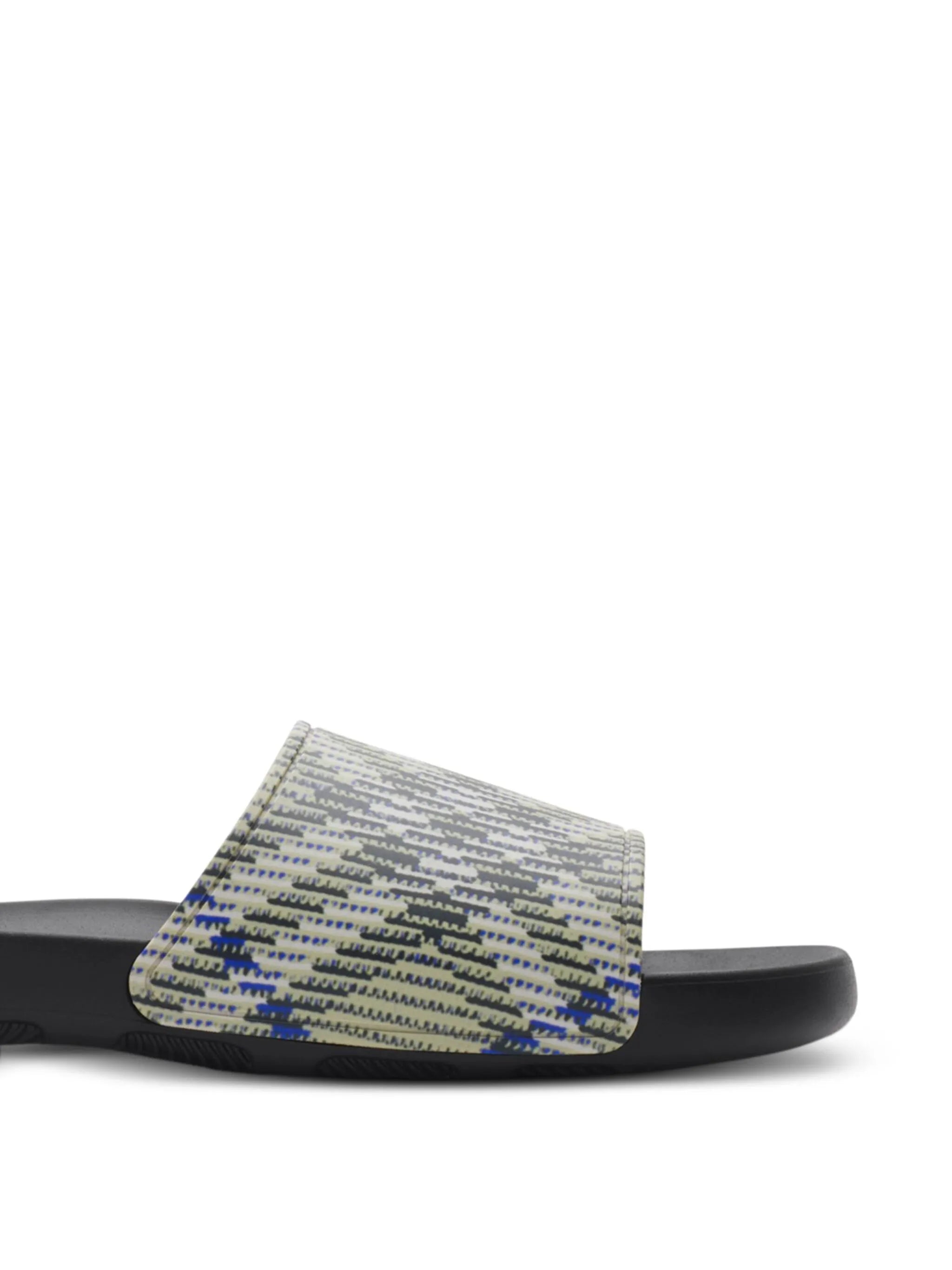 Vintage Check-pattern slides