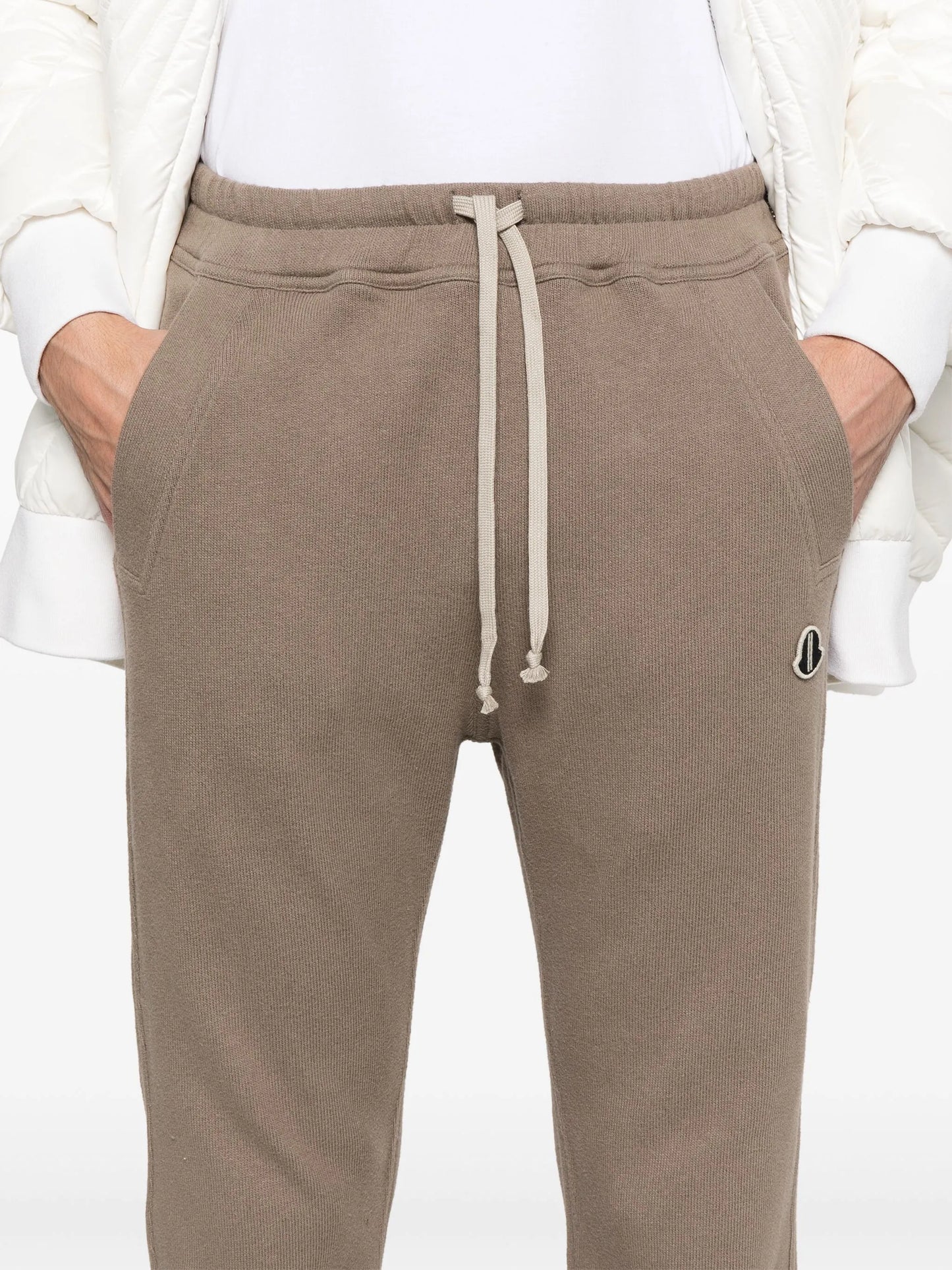 knitted track pants