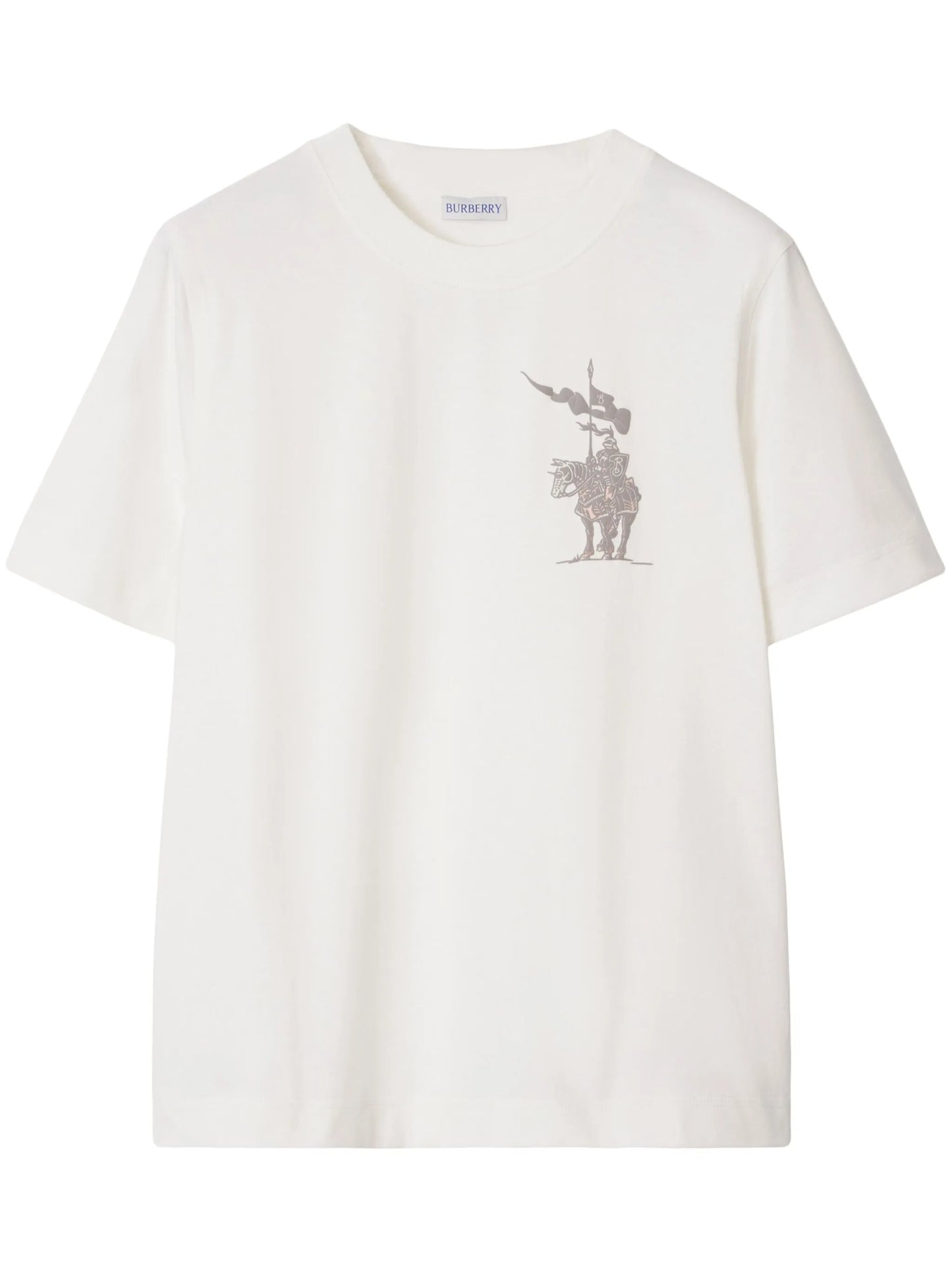 Equestrian Knight-motif T-shirt