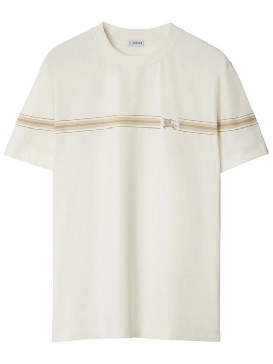 striped cotton T-shirt