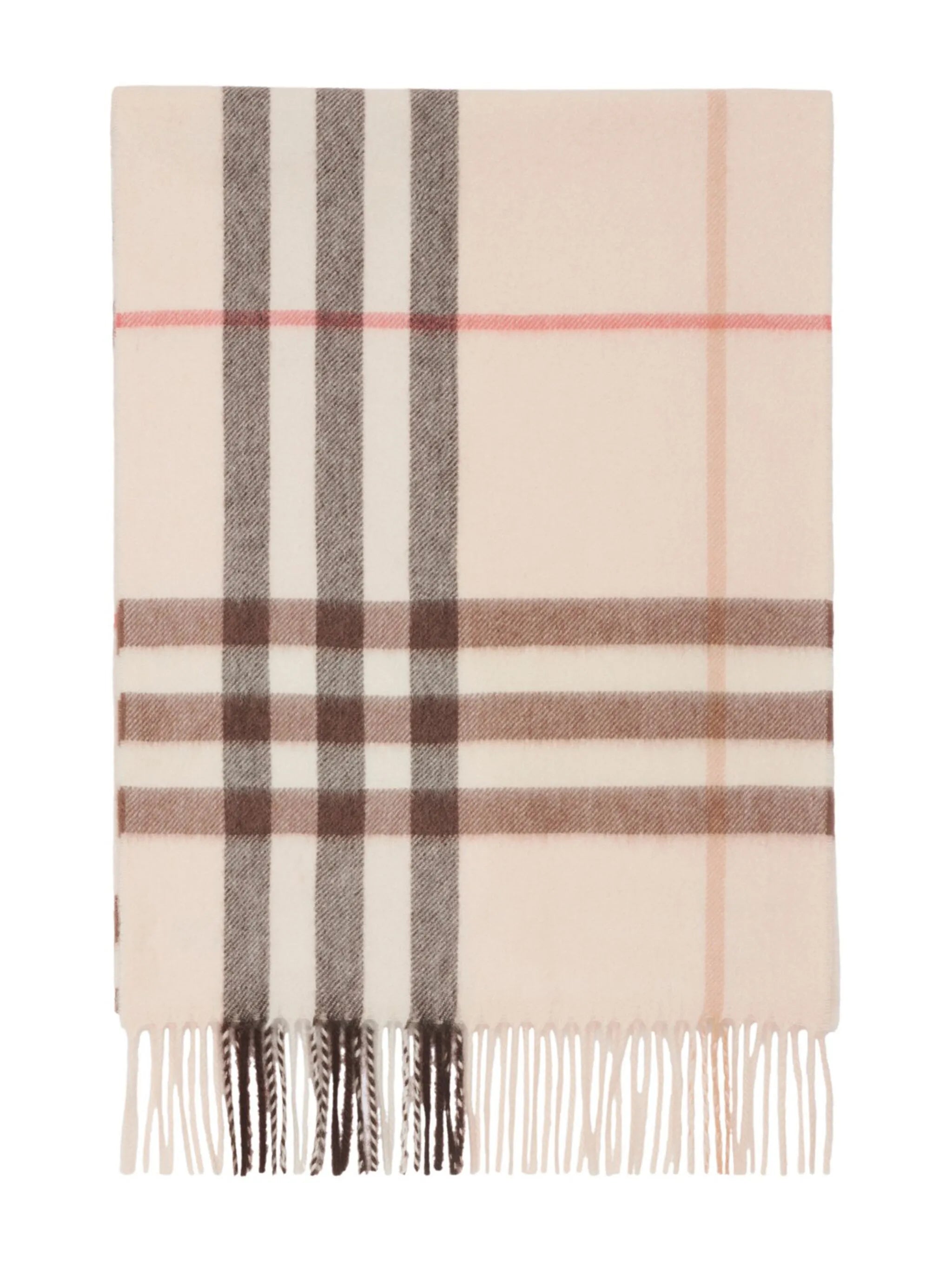 checked cashmere scarf
