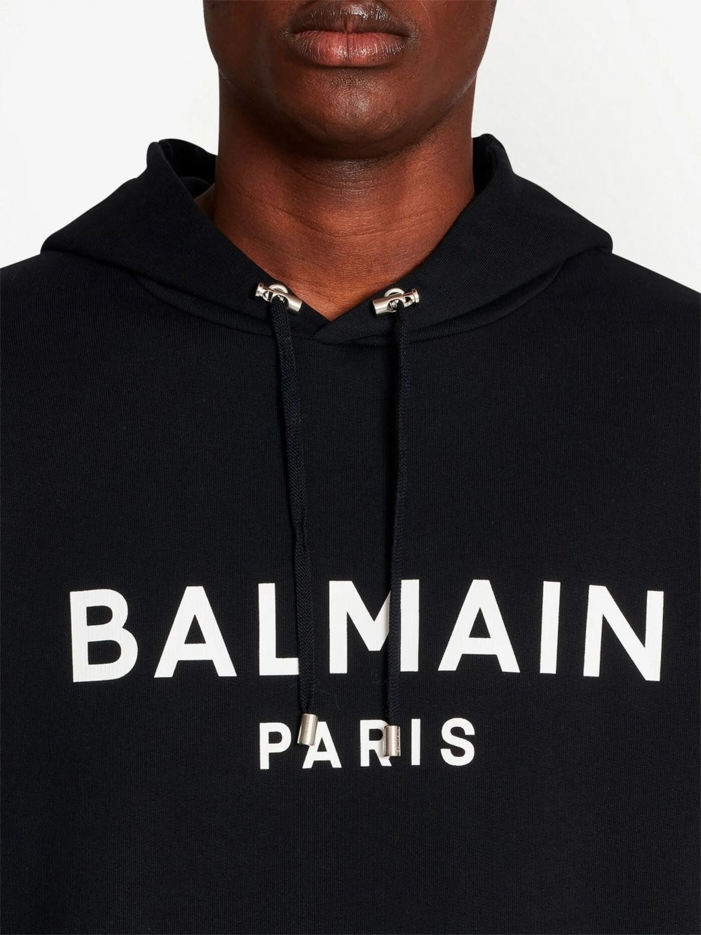 logo-print hoodie