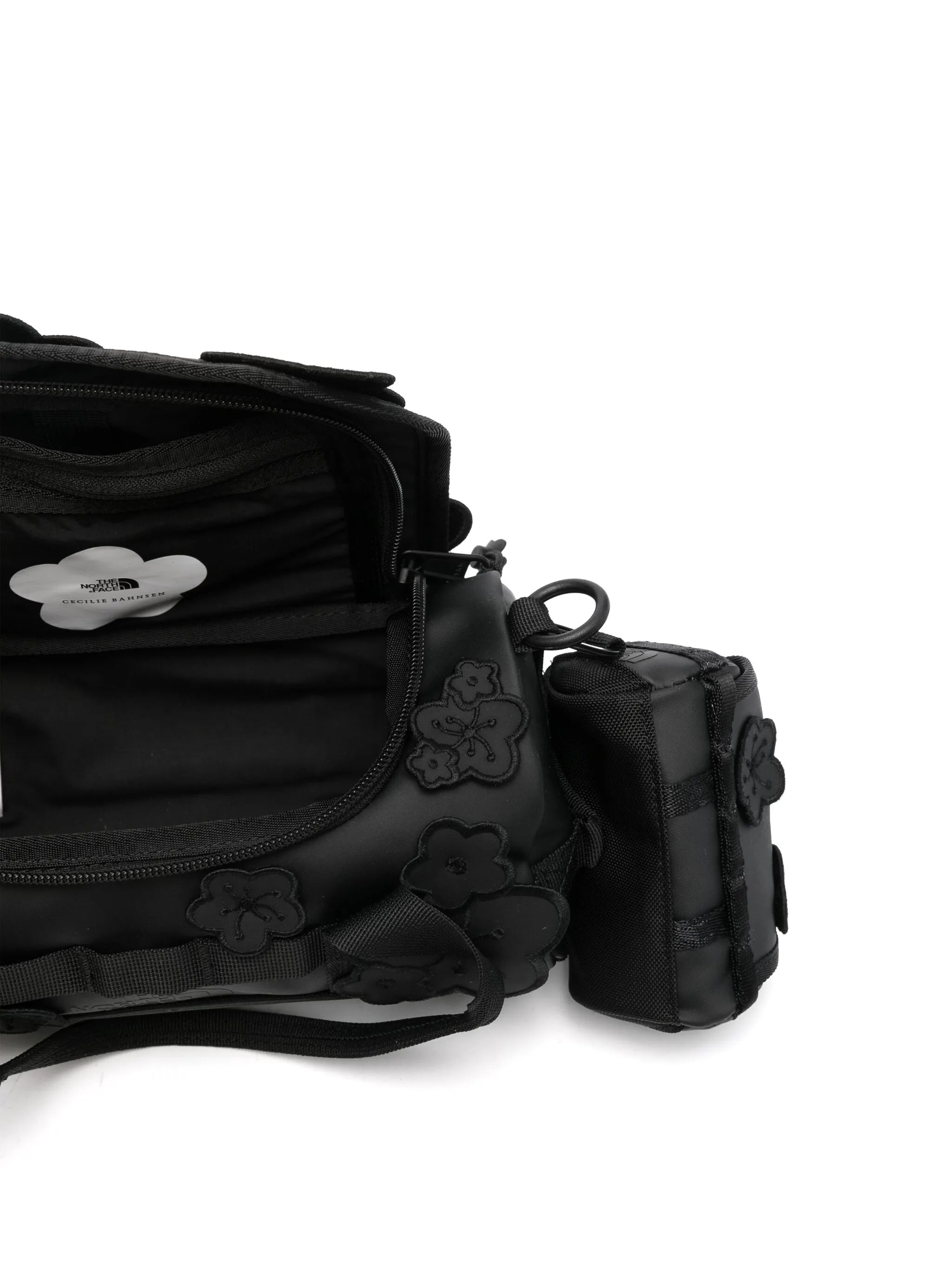 x The Notrh Face floral-appliqué tote bag