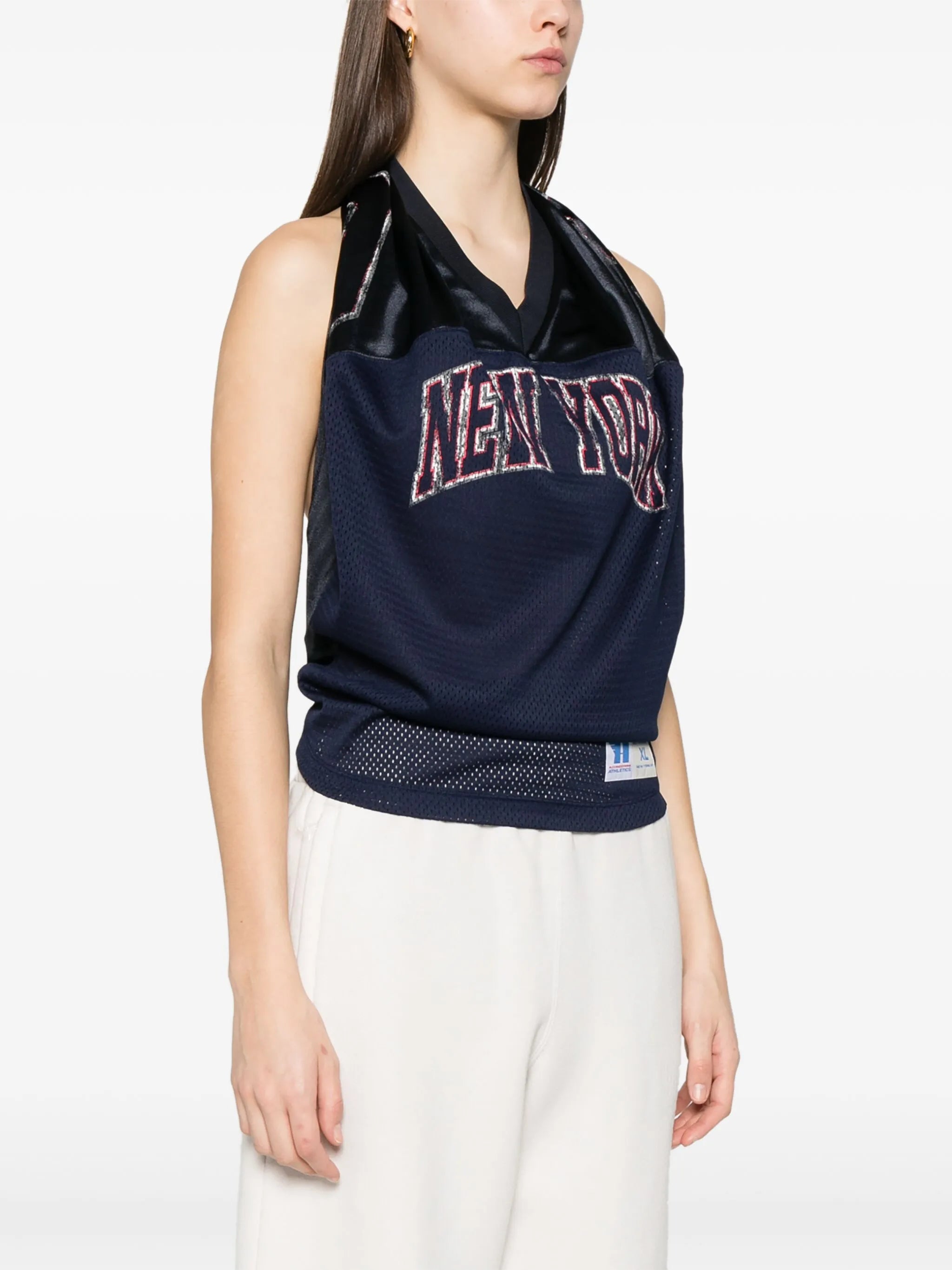 deconstructed jersey top