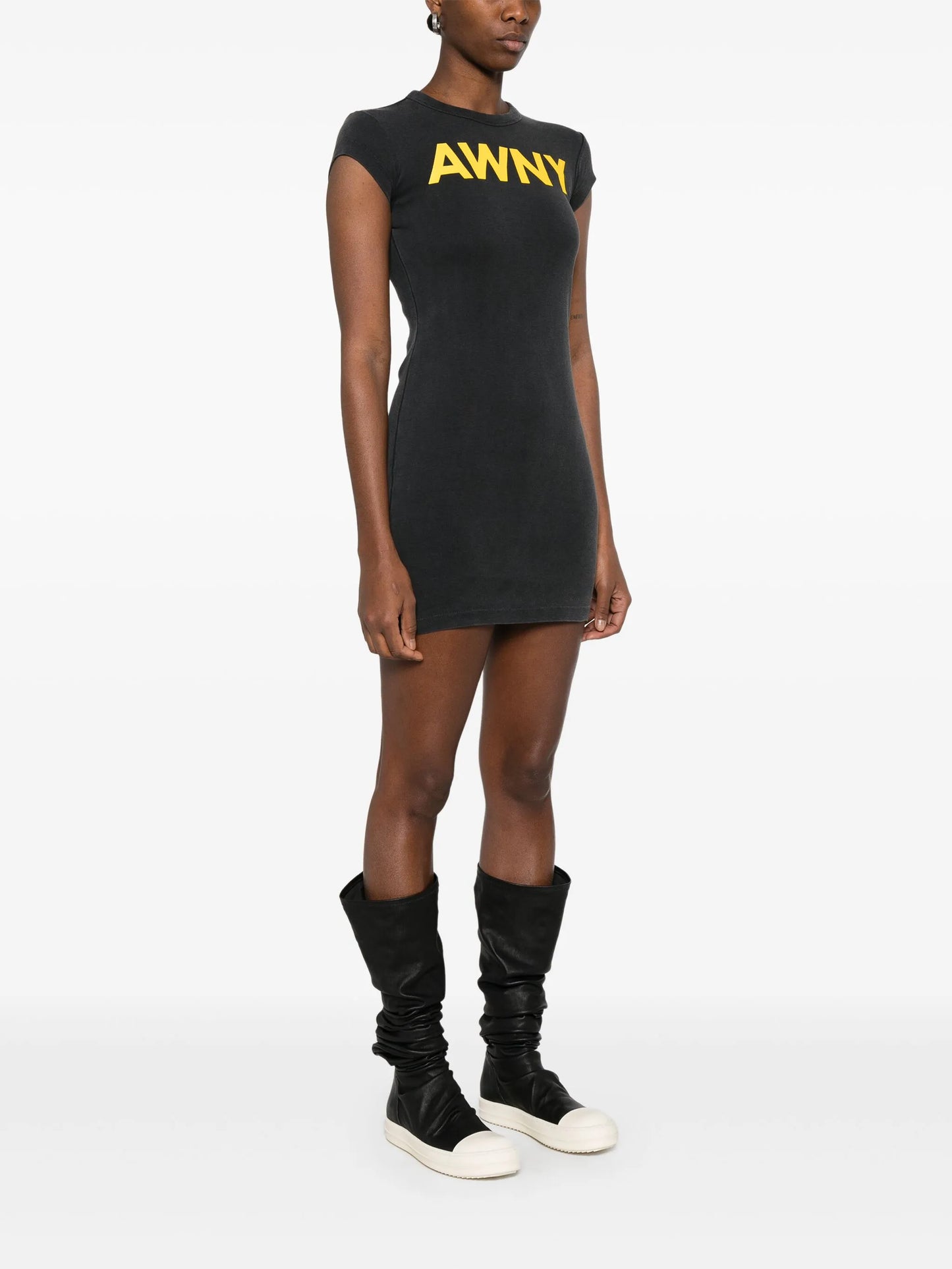 graphic-logo mini dress