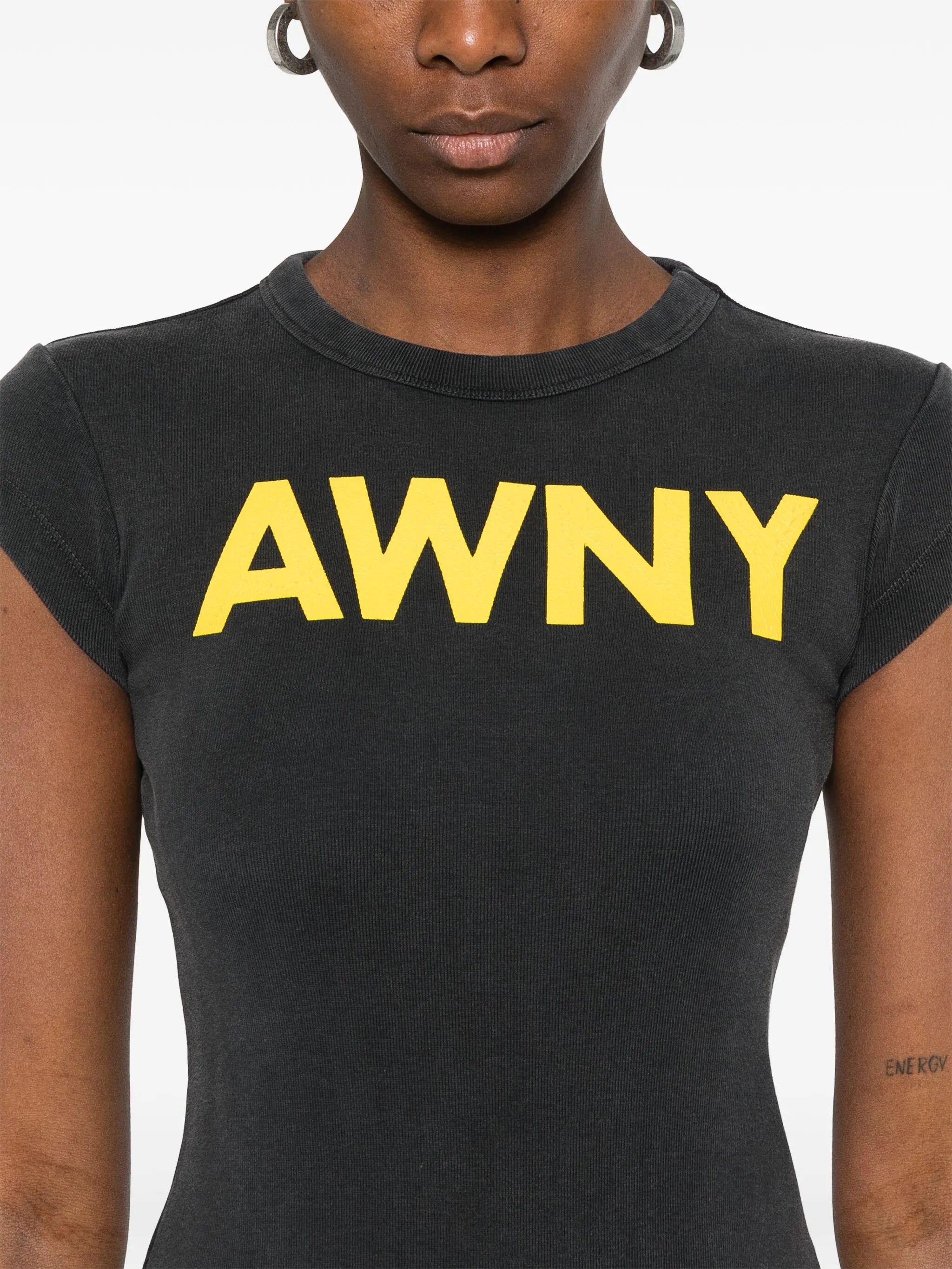 graphic-logo mini dress