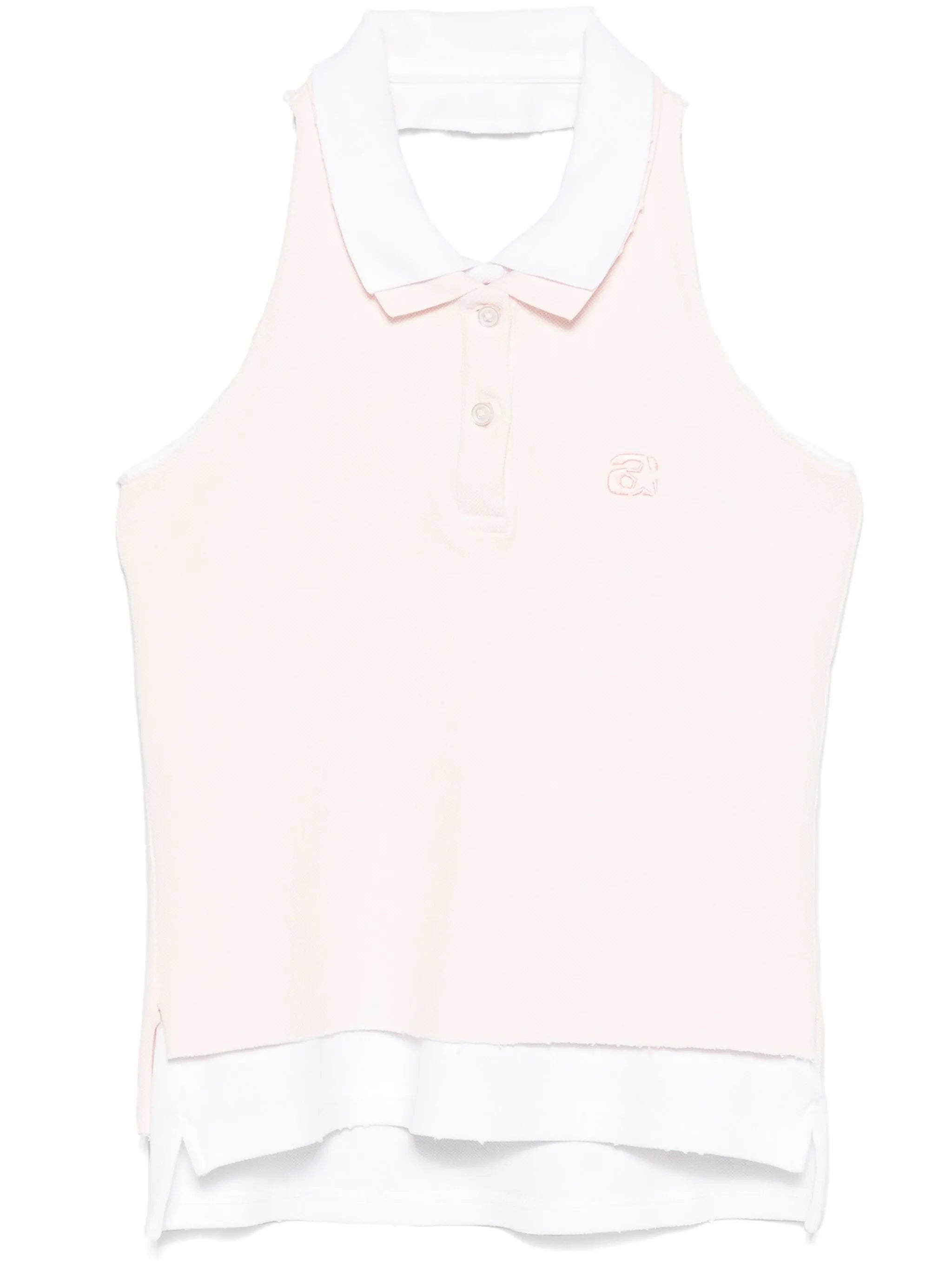 halter layered top