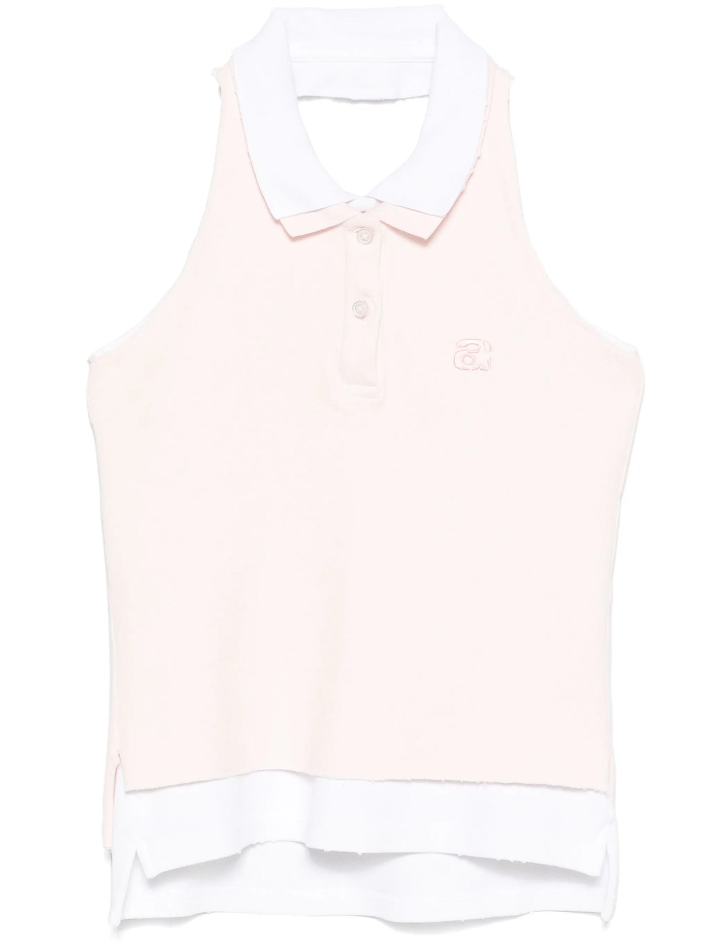 halter layered top