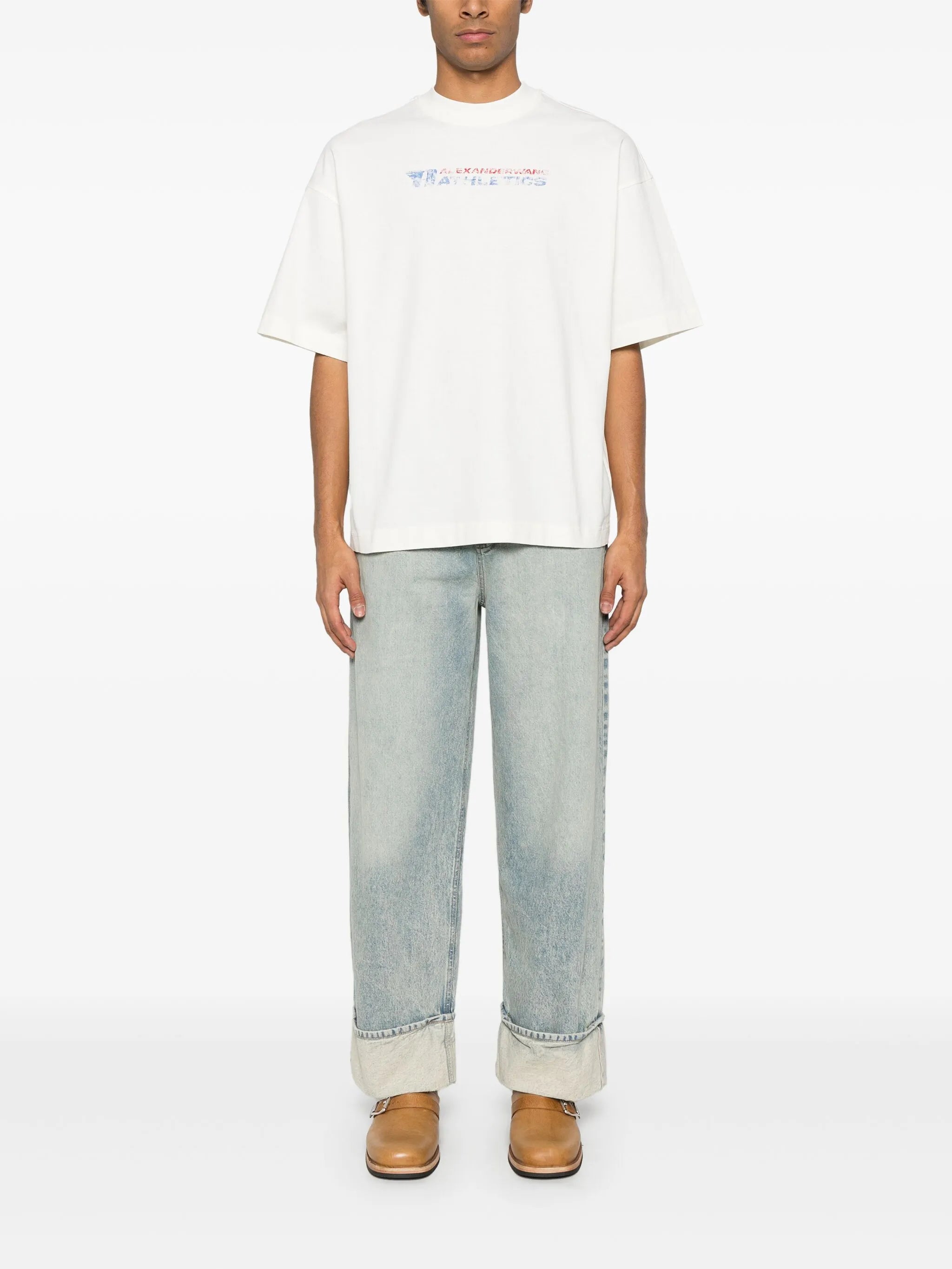 logo-print T-shirt