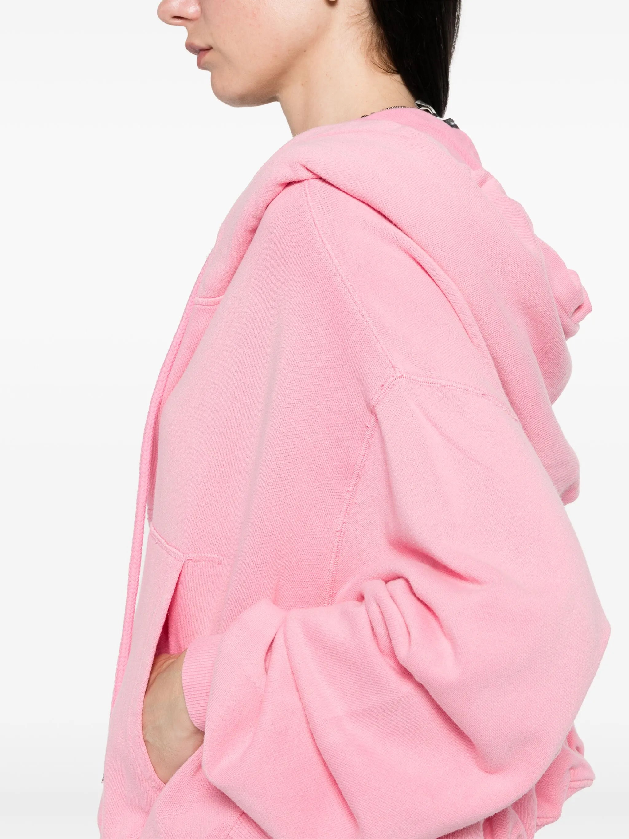 zip-up balloon hoodie