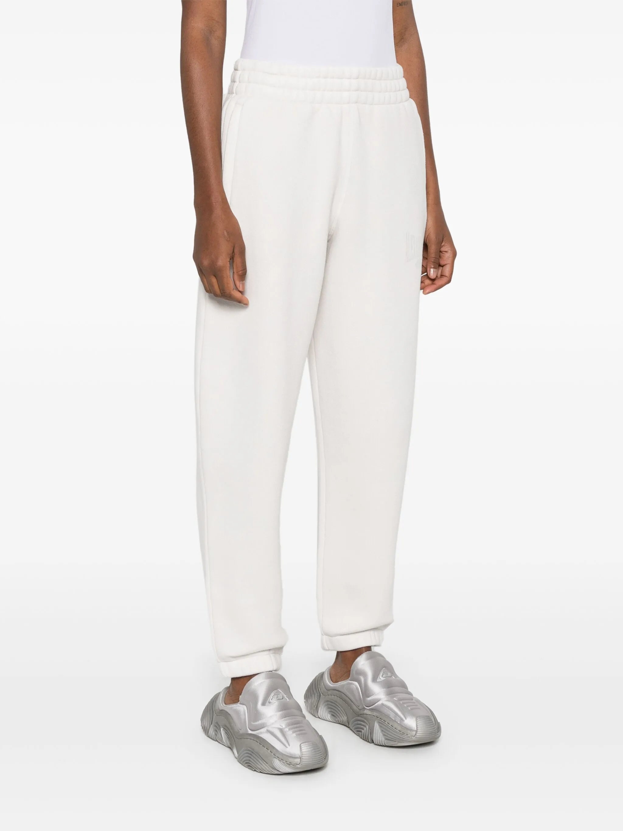logo-print track pants