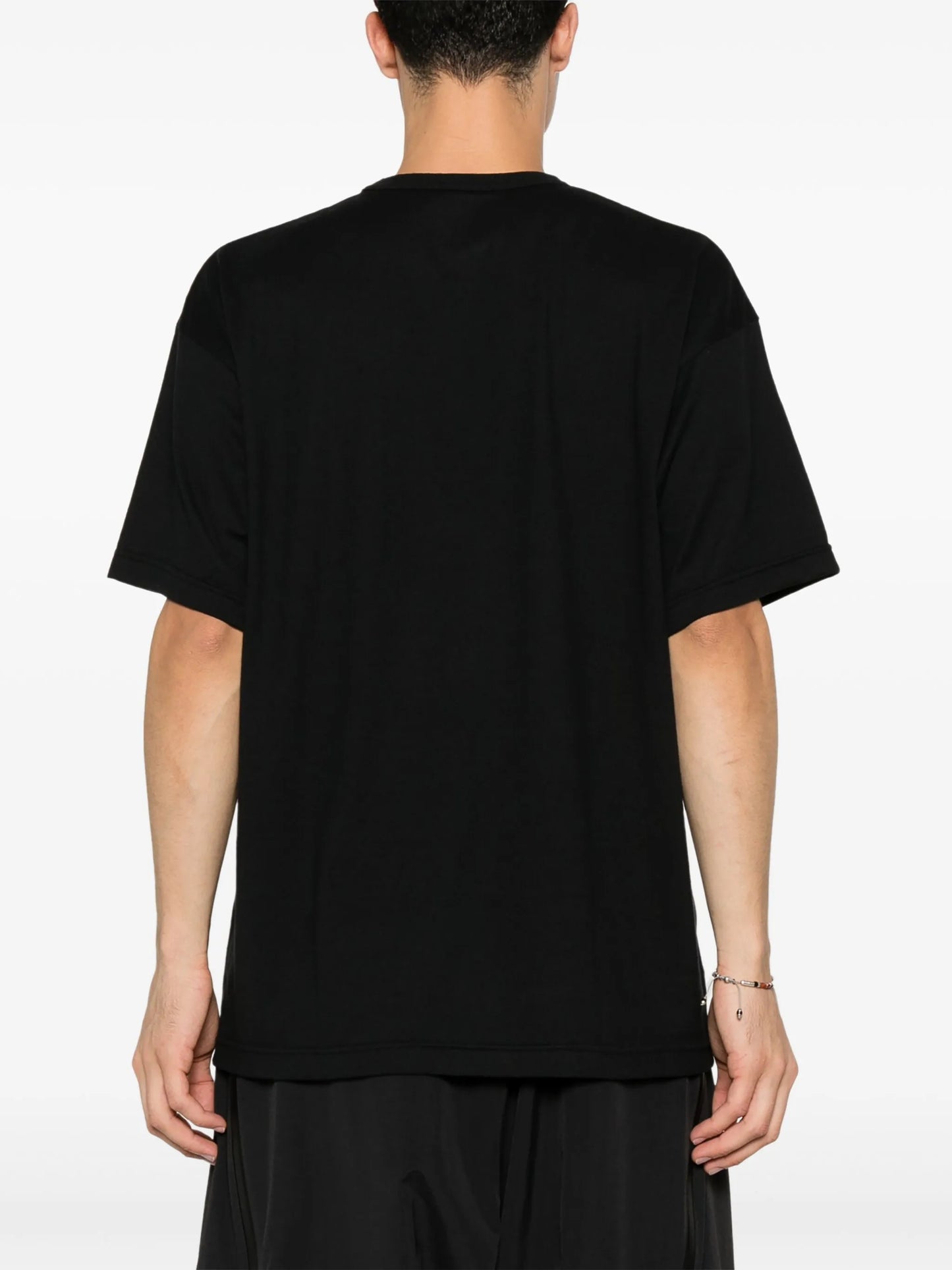 logo-embroidered T-shirt