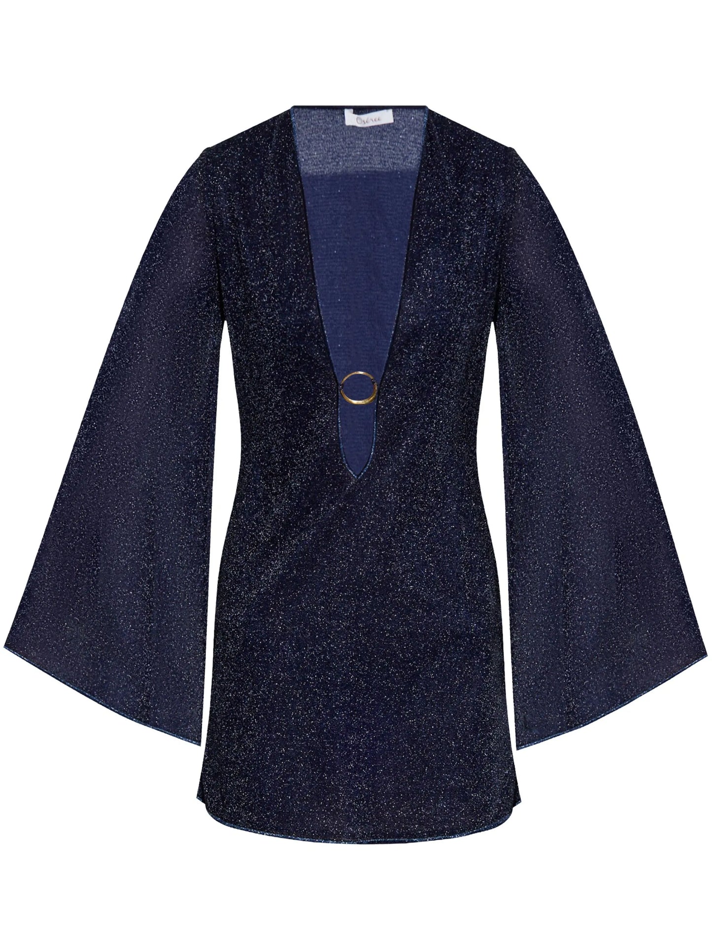 lurex mini dress