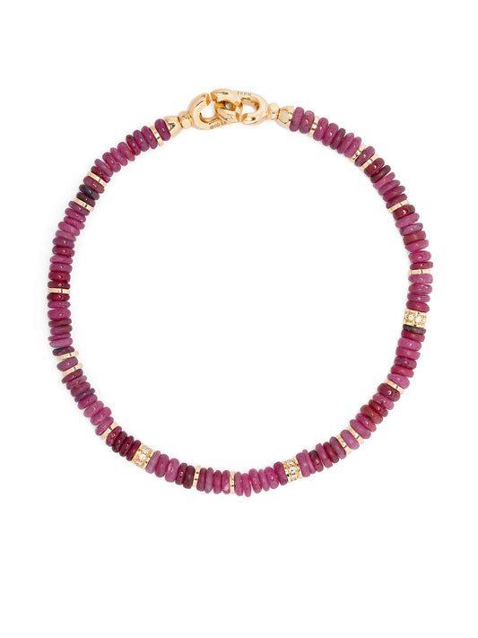 18CT yellow gold Shine diamonds bracelet
