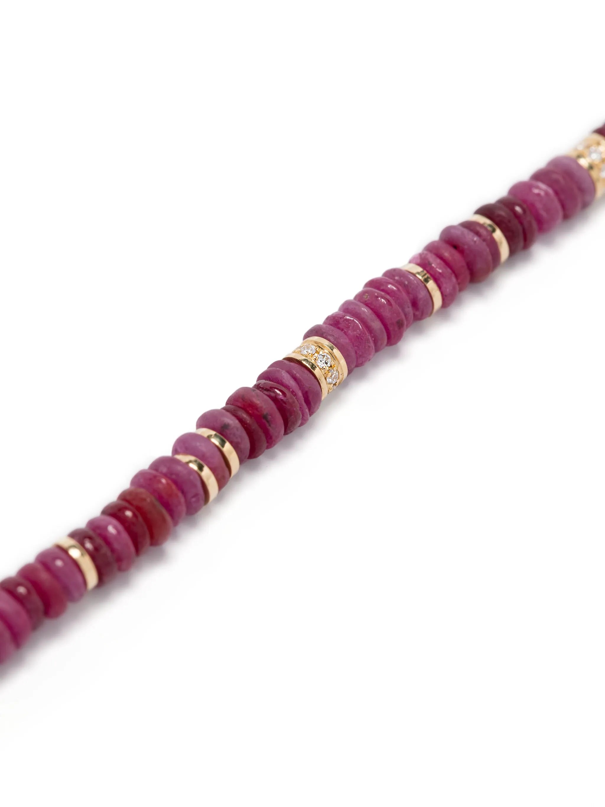 18CT yellow gold Shine diamonds bracelet