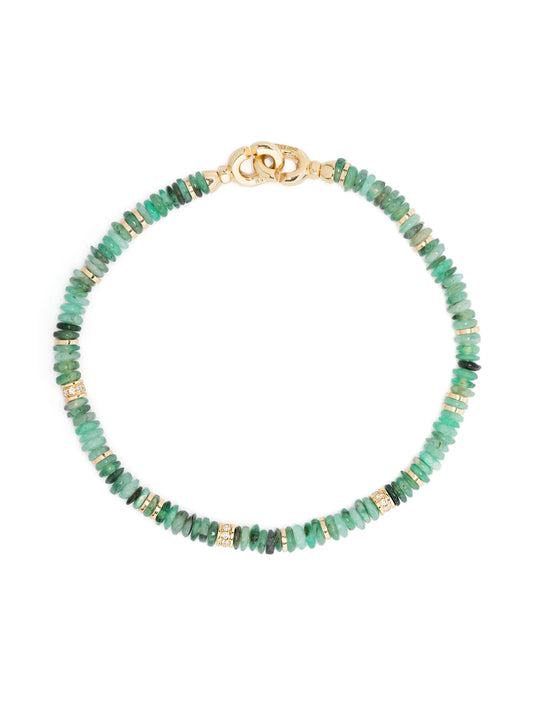 18CT yellow gold Shine diamonds bracelet