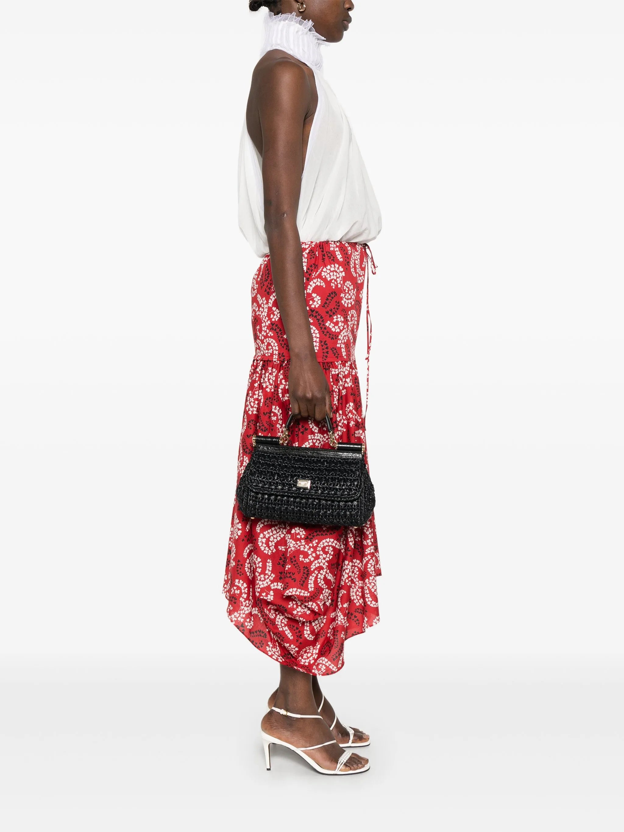 Elongated Sicily tote bag